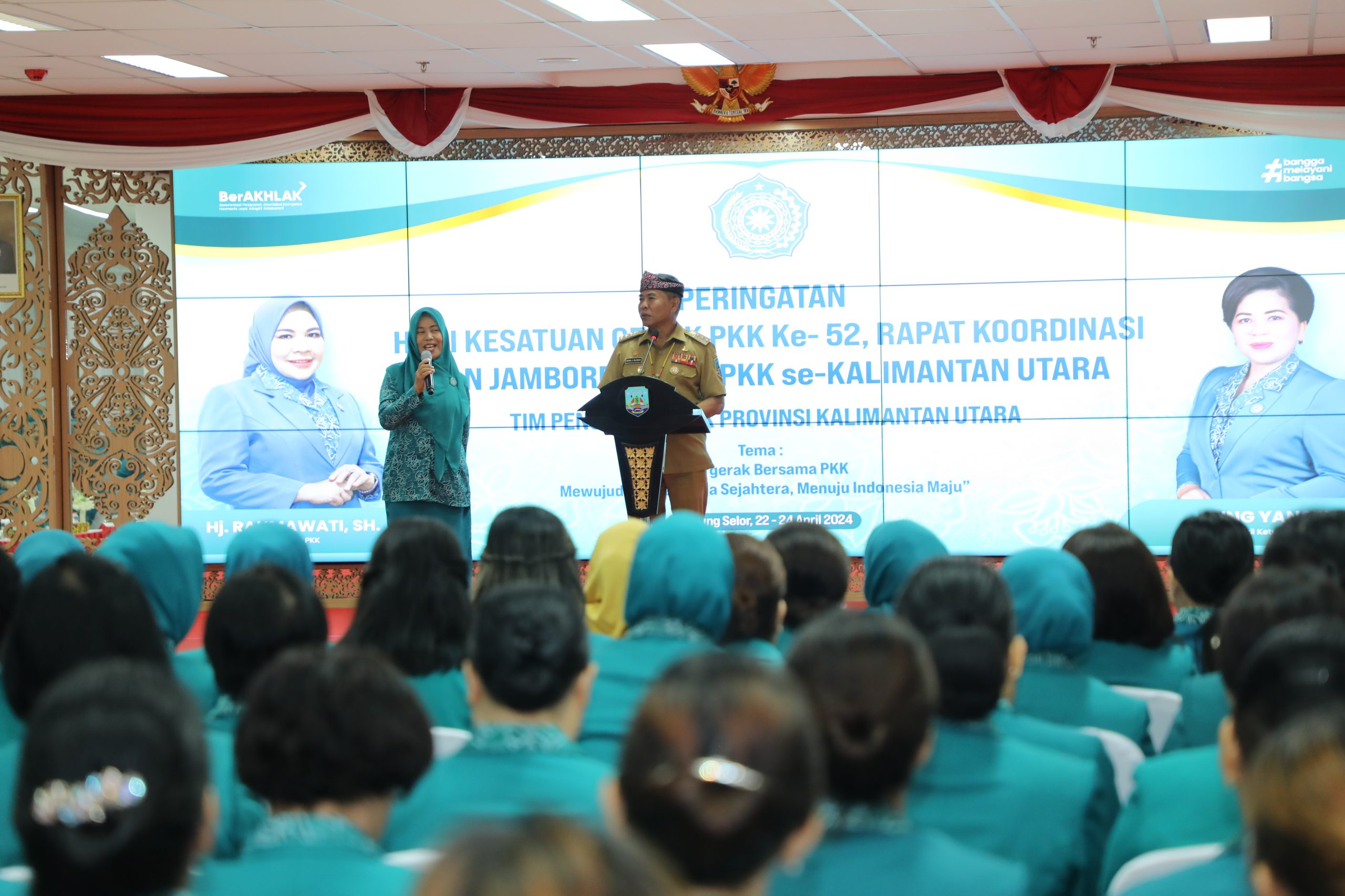 Peringatan Hari Kesatuan Gerak (HKG) Pemberdayaan dan Kesejahteraan Keluarga (PKK) Ke-52