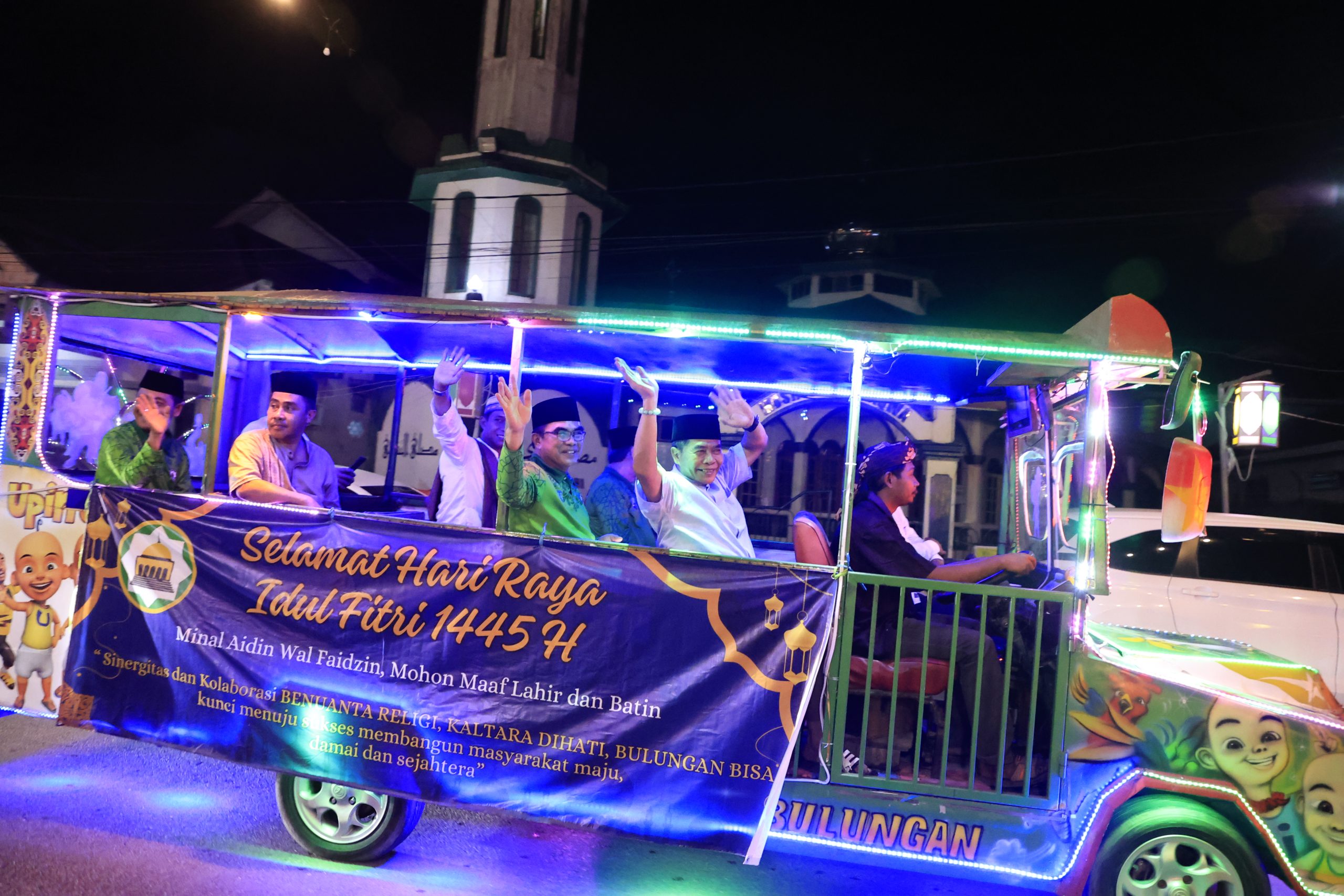 Pawai Takbiran Malam Hari Raya Idul Fitri 1445 H
