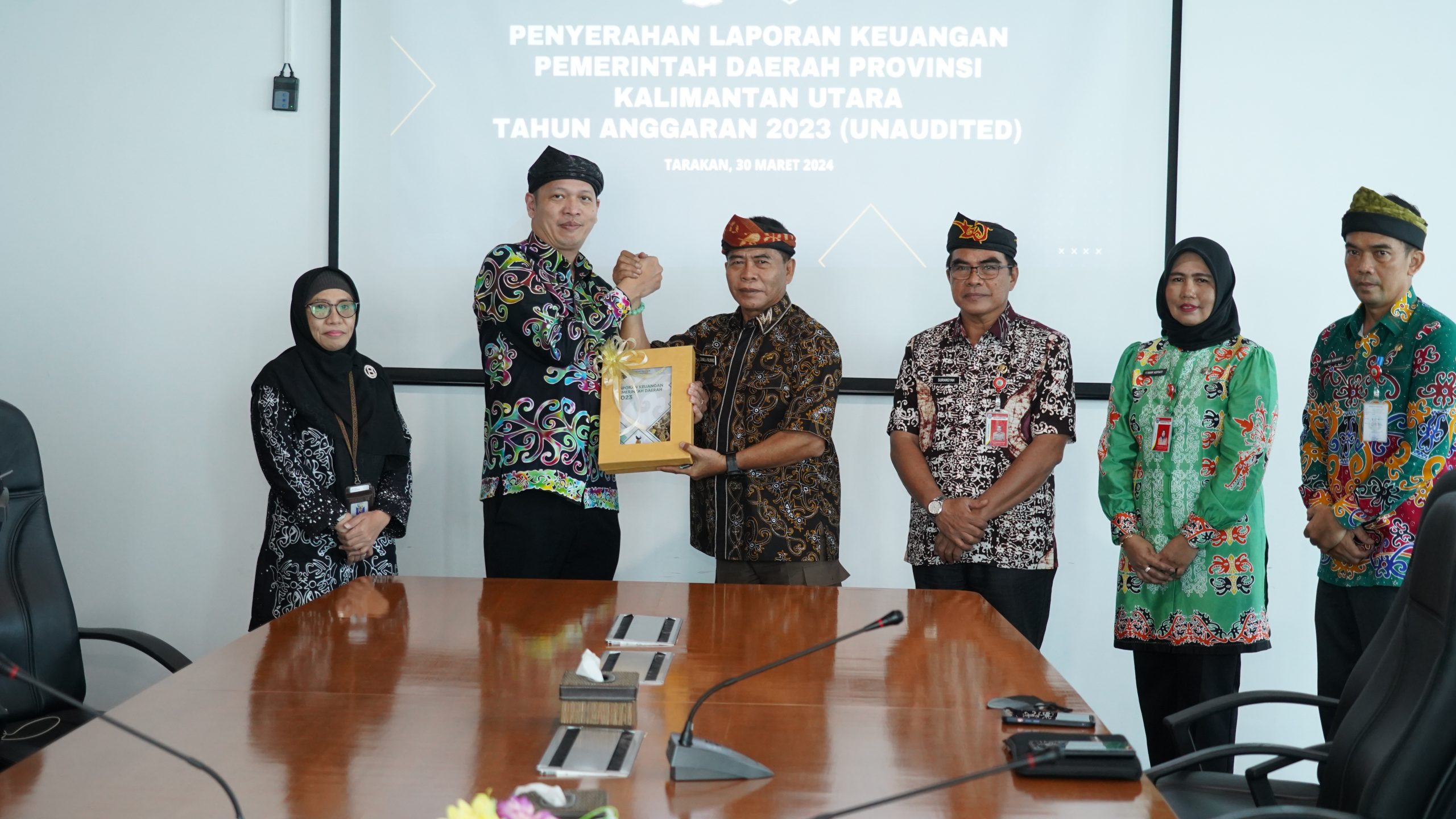 Penyerahan Laporan Keuangan Pemerintah Daerah (LKPD) Unaudited Tahun Anggaran 2023