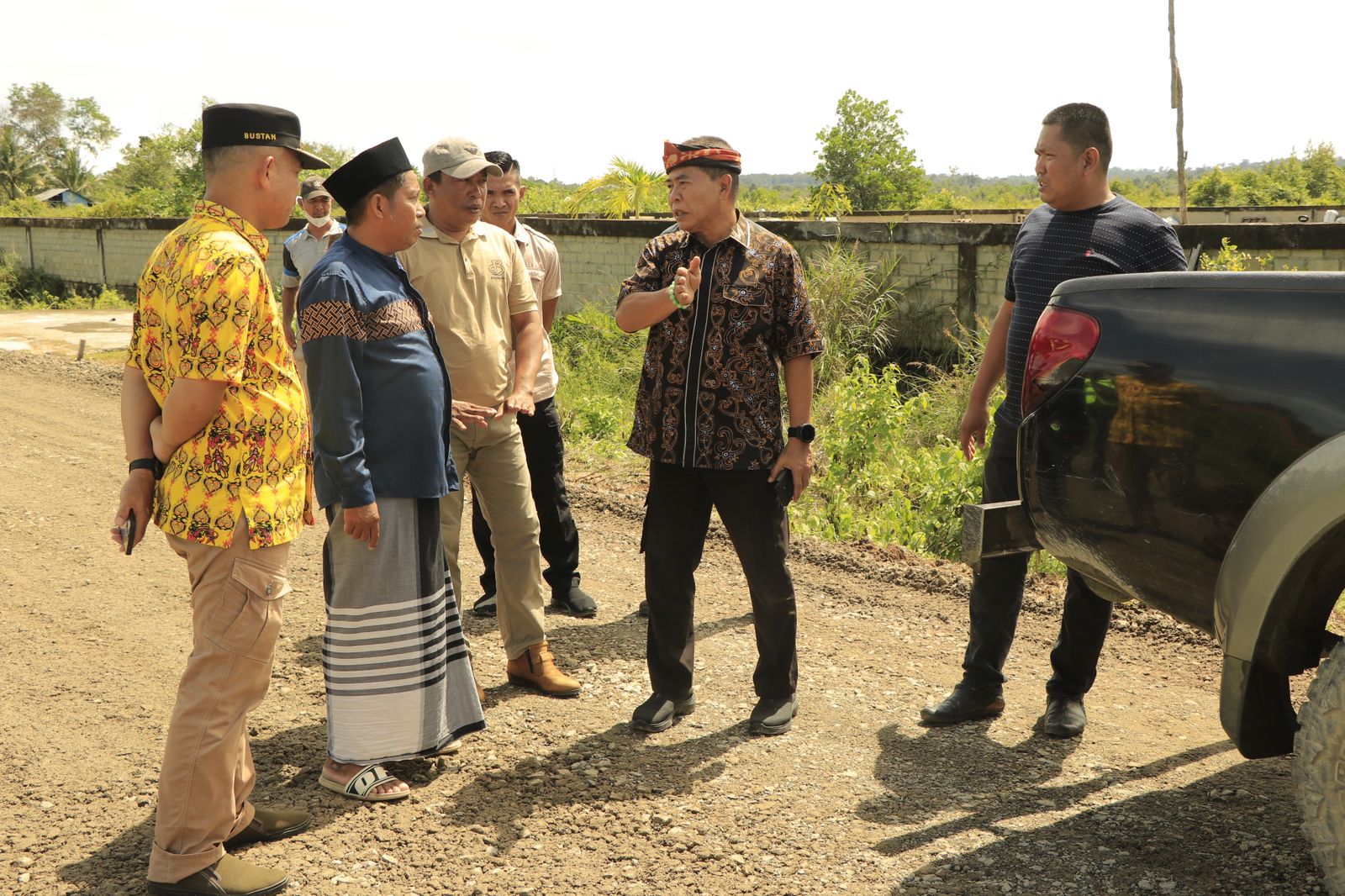 Meninjau Ruas Jalan Rusak di Daerah Binalatung, Kecamatan Tarakan Timur