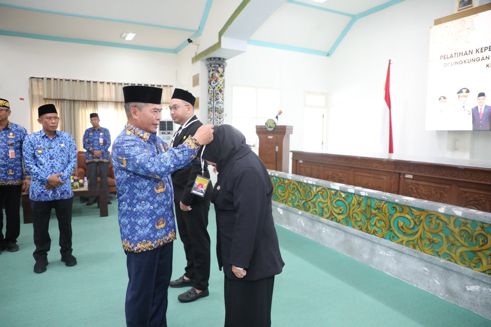 Pembukaan Diklat Kepemimpinan Pelatihan Pengawas Angkatan XIII Kelas Kabupaten Bulungan