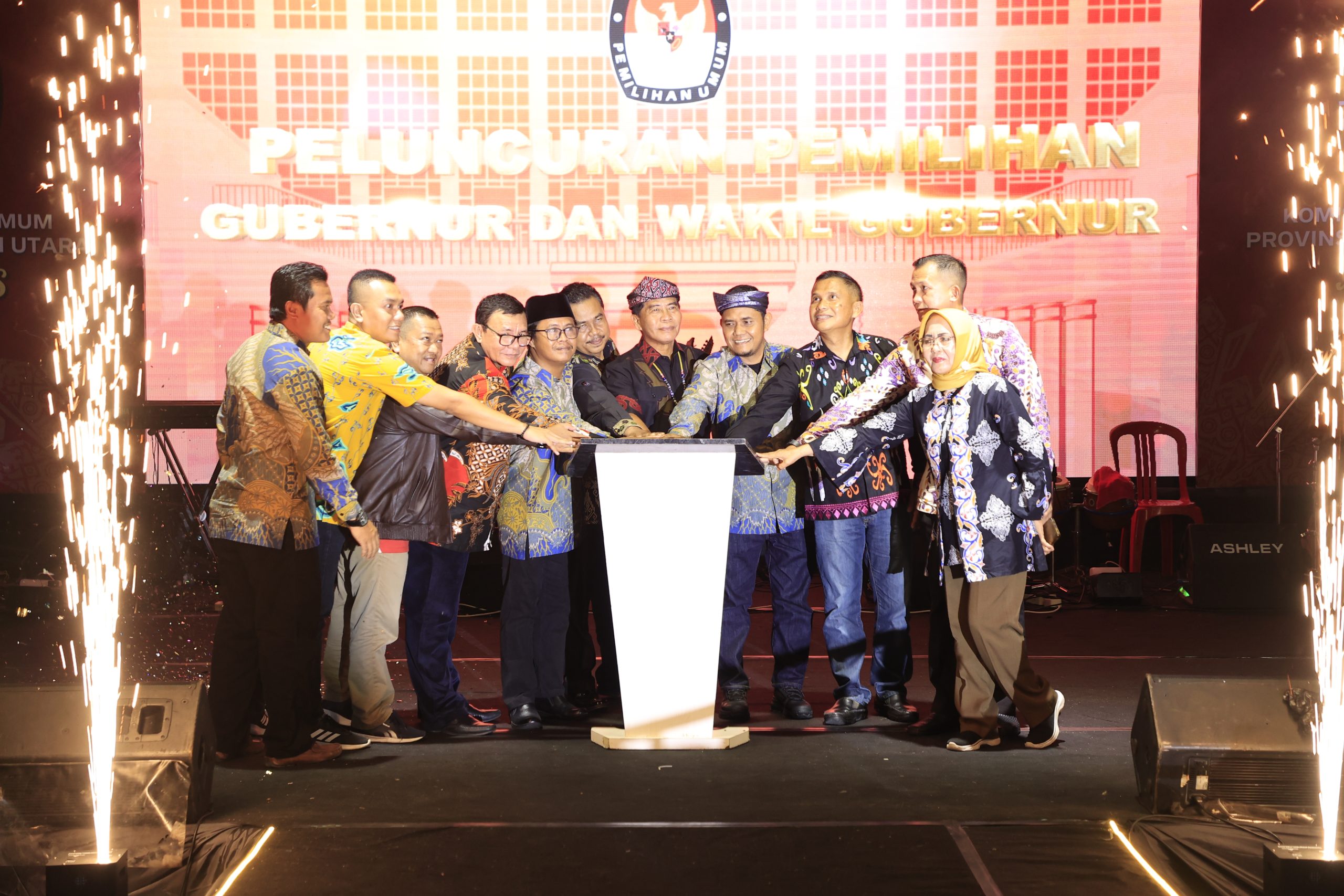 Peluncuran Tahapan Pilkada Kaltara