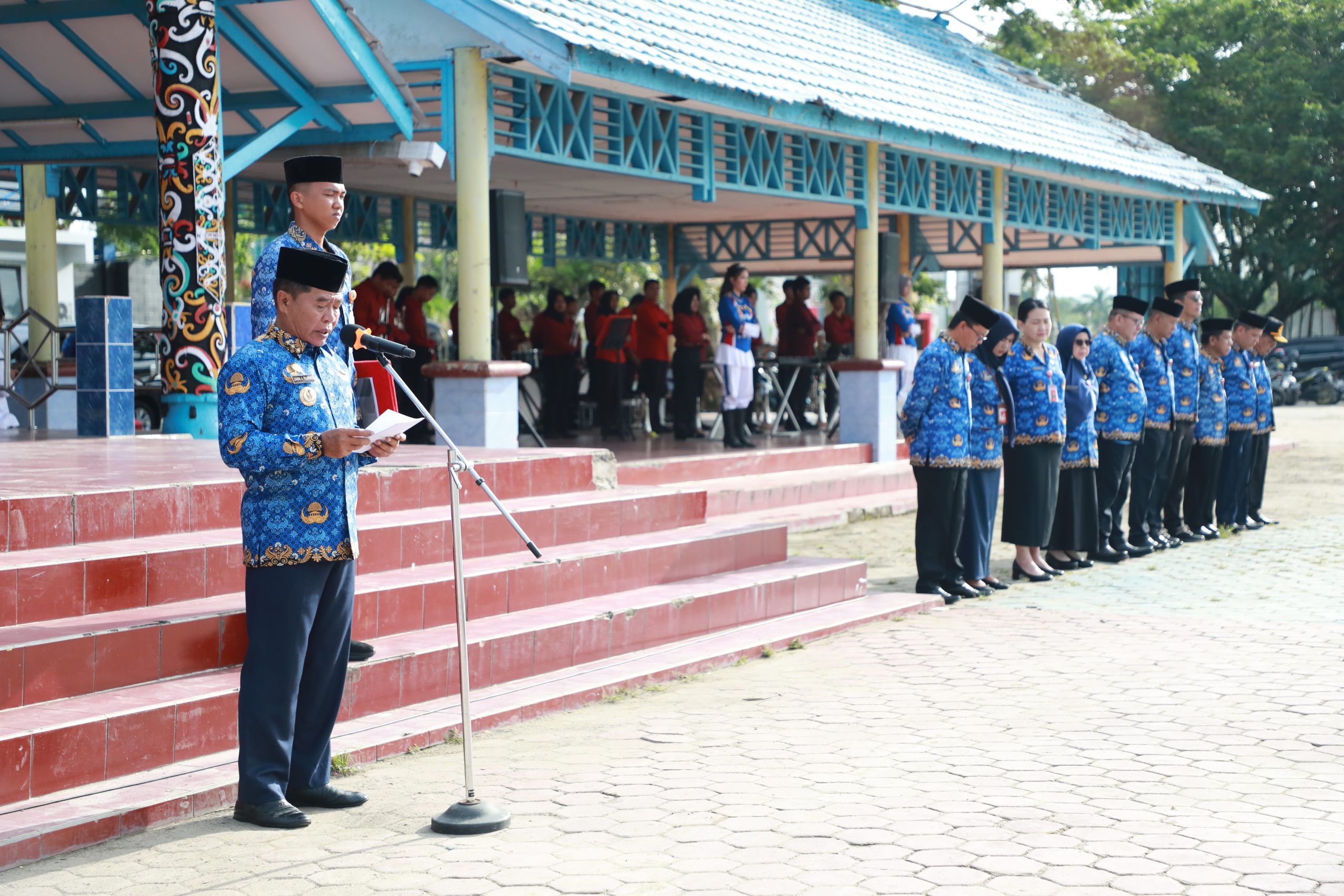 Inspektur Upacara Peringatan Hari Kebangkitan Nasional (Harkitnas) ke-116