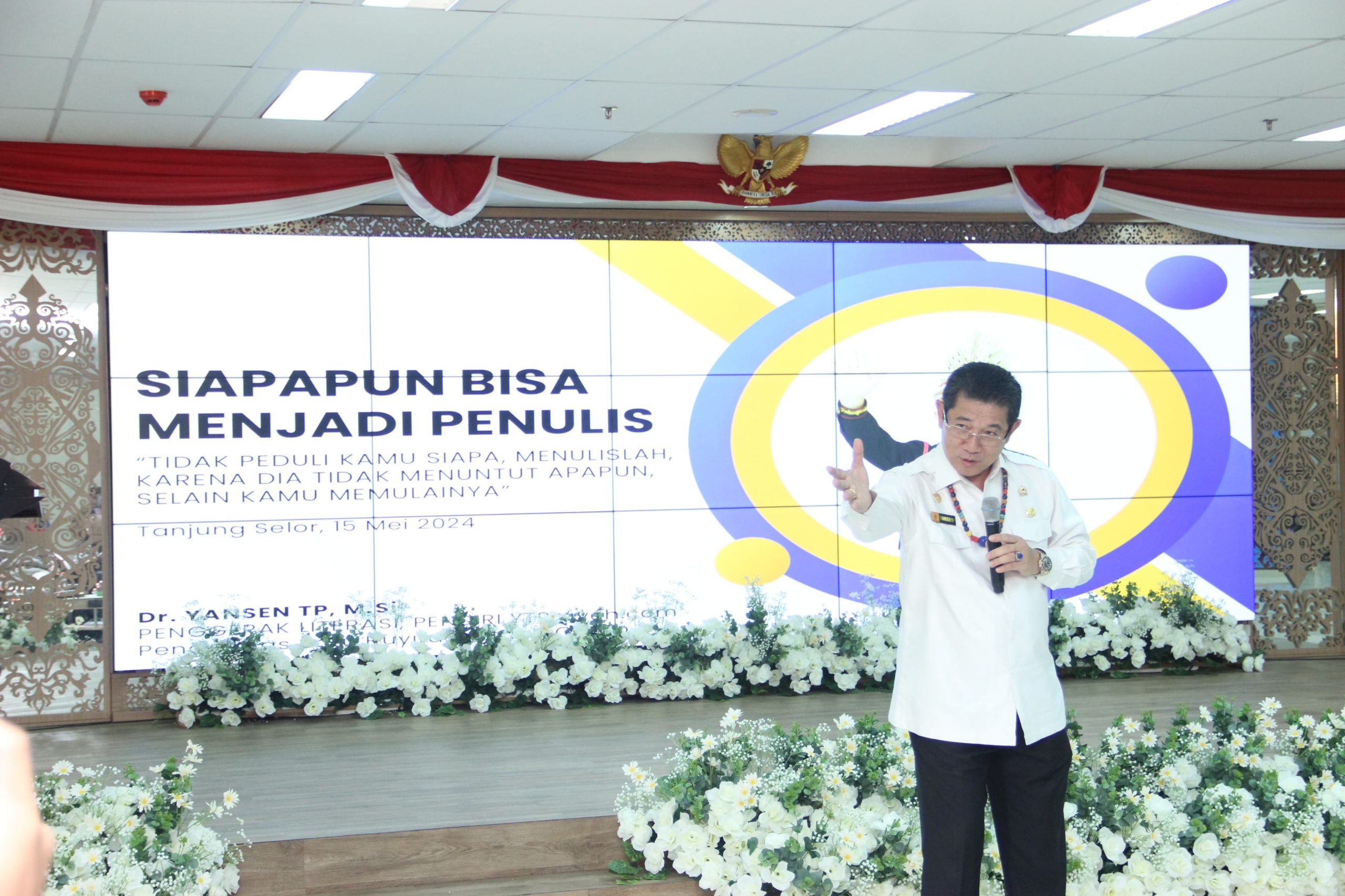 Workshop Literasi Menulis Buku Pariwisata Provinsi Kaltara