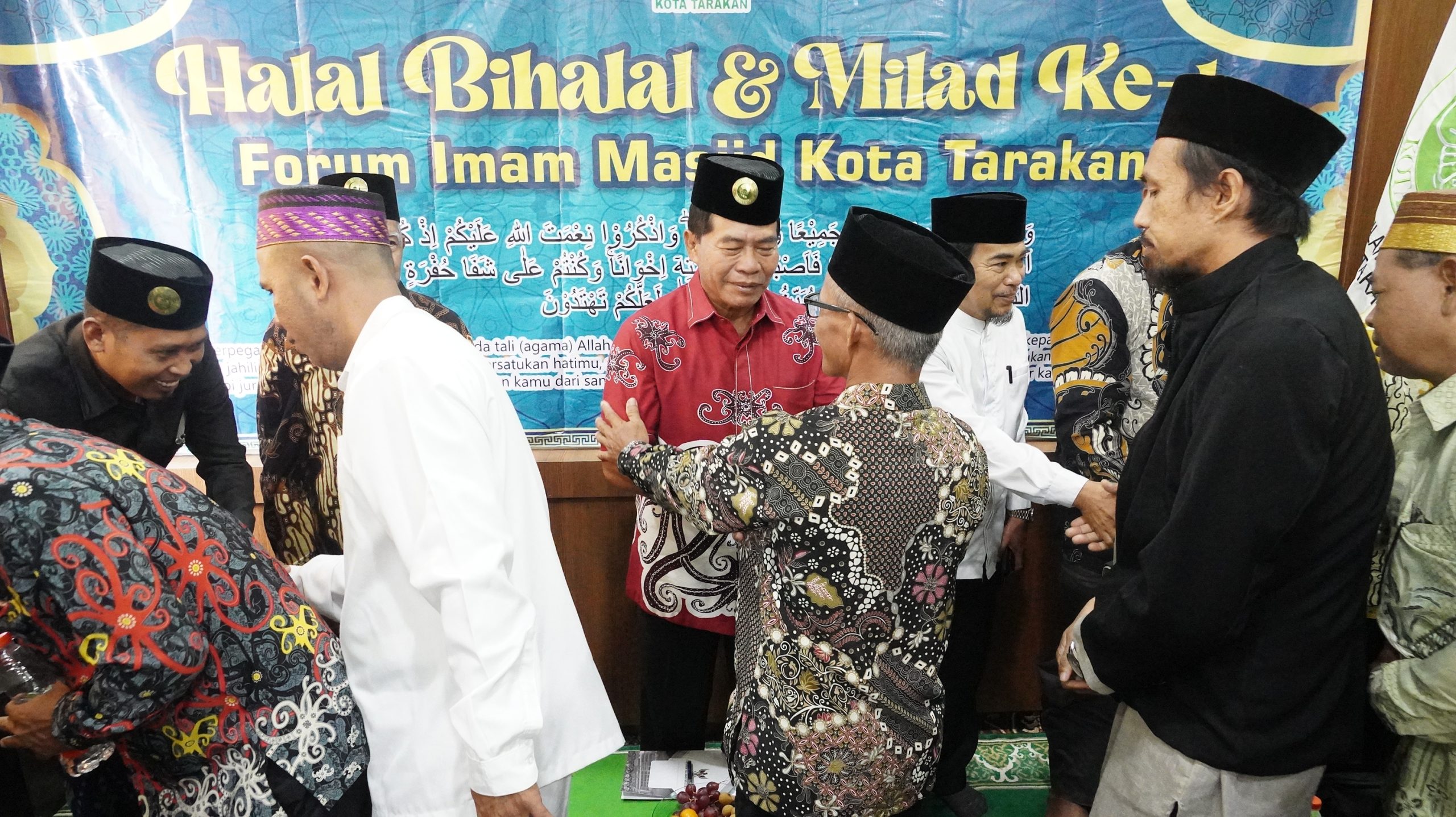 Bersilaturahmi dengan Imam Masjid se-Kota Tarakan