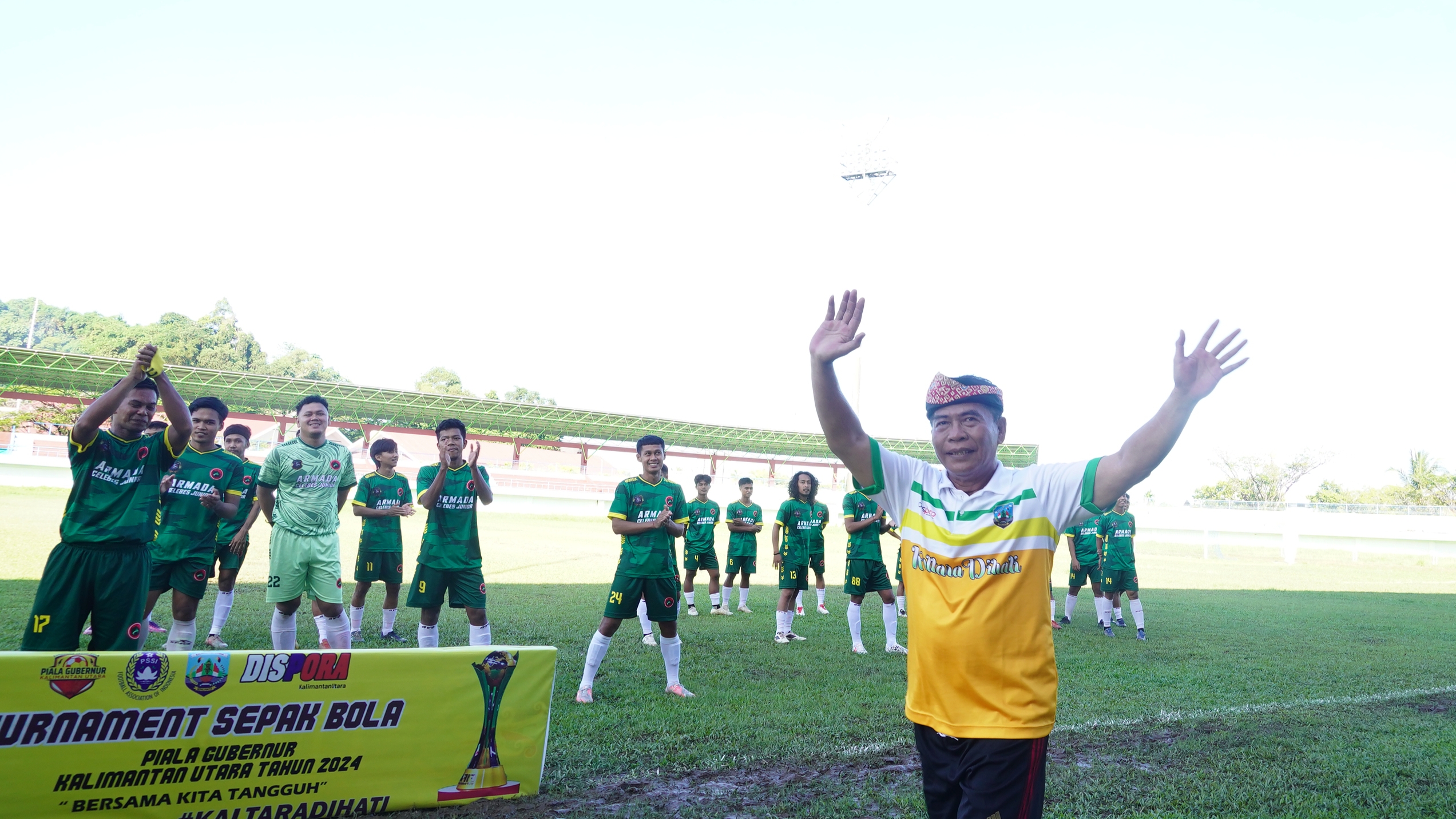 Penutupan Turnamen Sepakbola Piala Gubernur Kaltara 2024