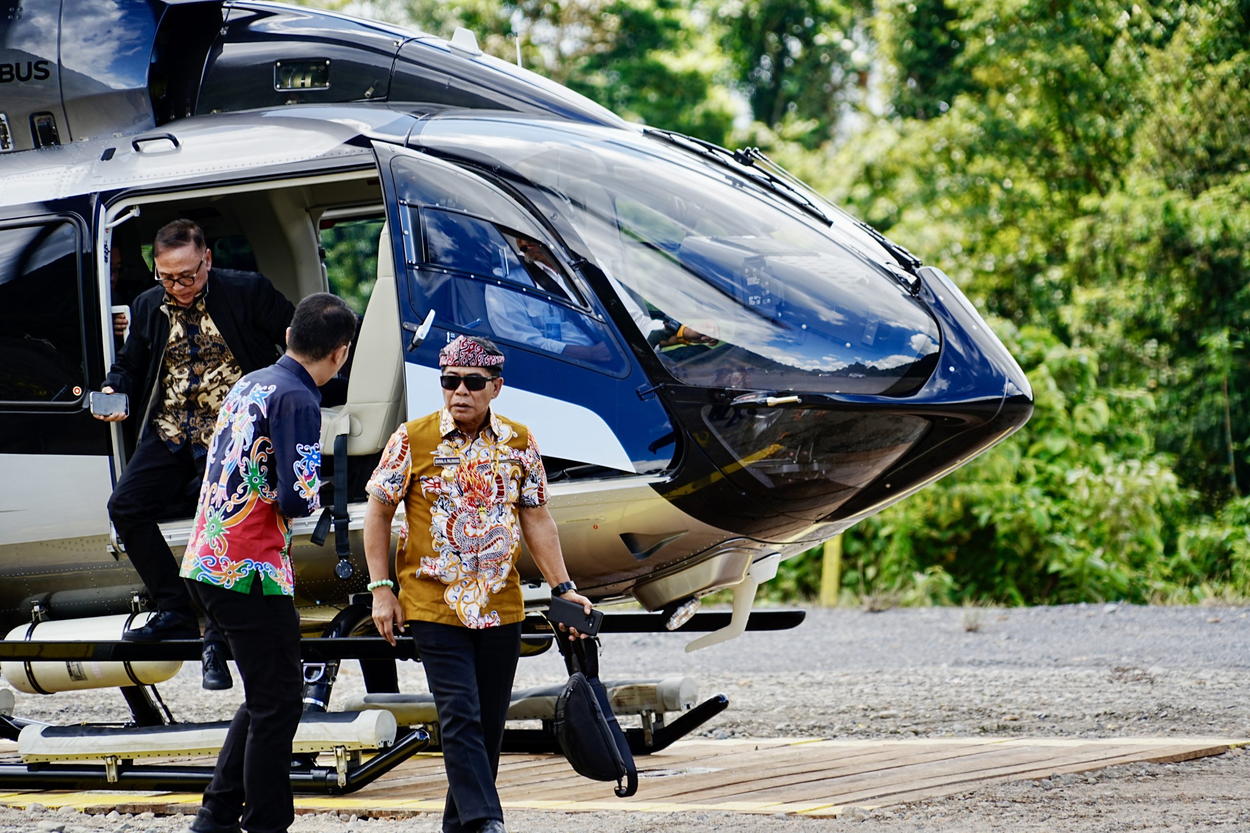 Syukuran atas kemajuan pembangunan Pembangkit Listrik Tenaga Air (PLTA) Kayan Hydro Energi (PLTA Kayan Cascade)