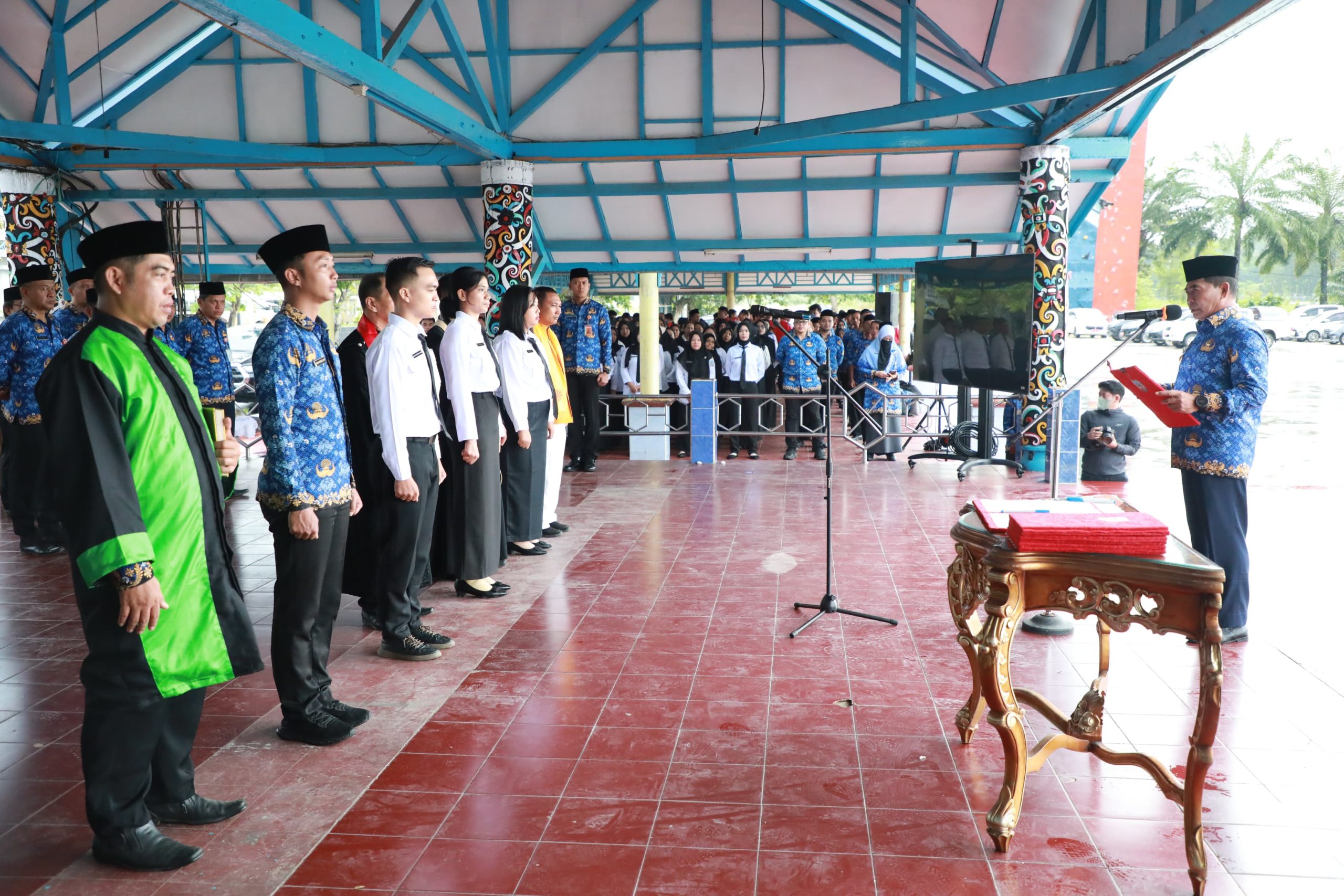 Upacara Hari Lahir Pancasila 2024 dan Penyerahan SK PPPK dan ASN