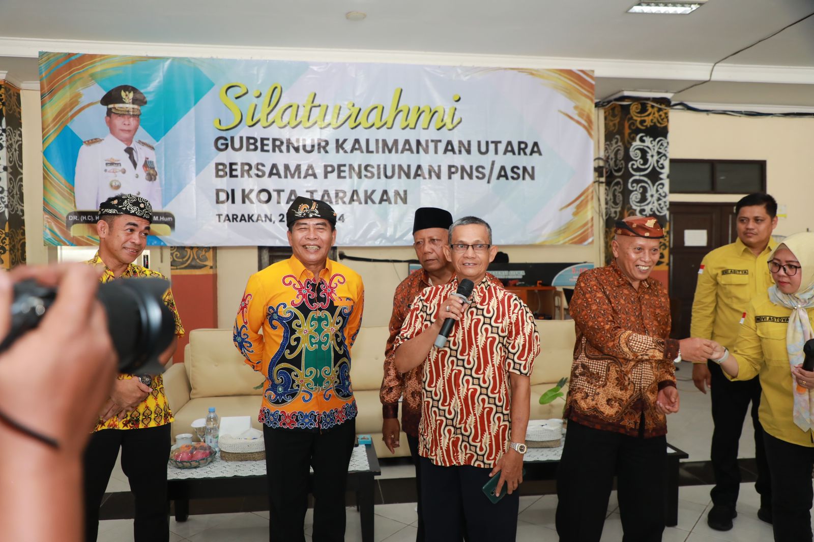 Silaturahmi dengan Para Pensiunan Pegawai Negeri Sipil (PNS) di Kota Tarakan