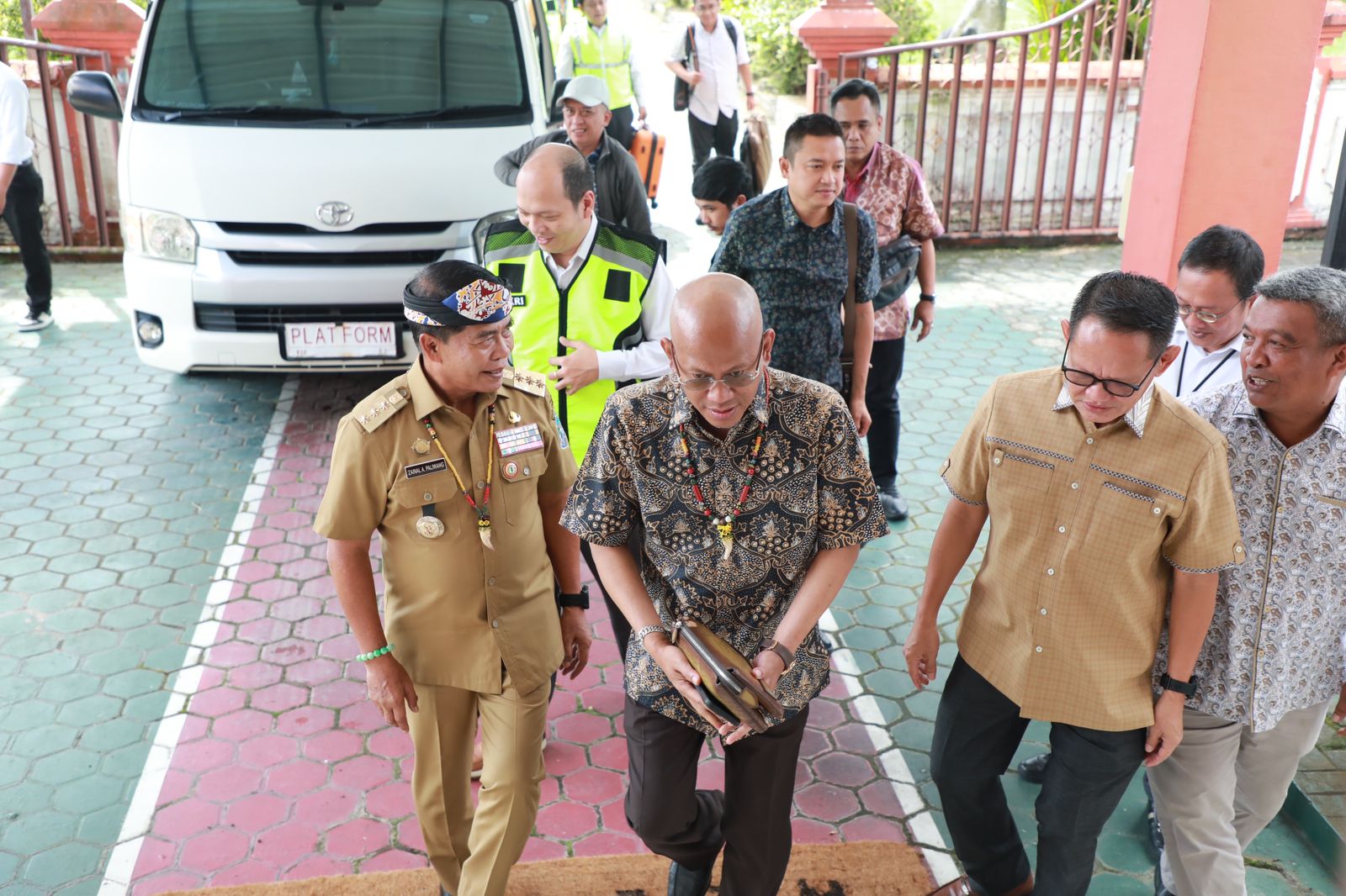 Penyambutan Kedatangan Anggota VI Badan Pemeriksa Keuangan Republik Indonesia