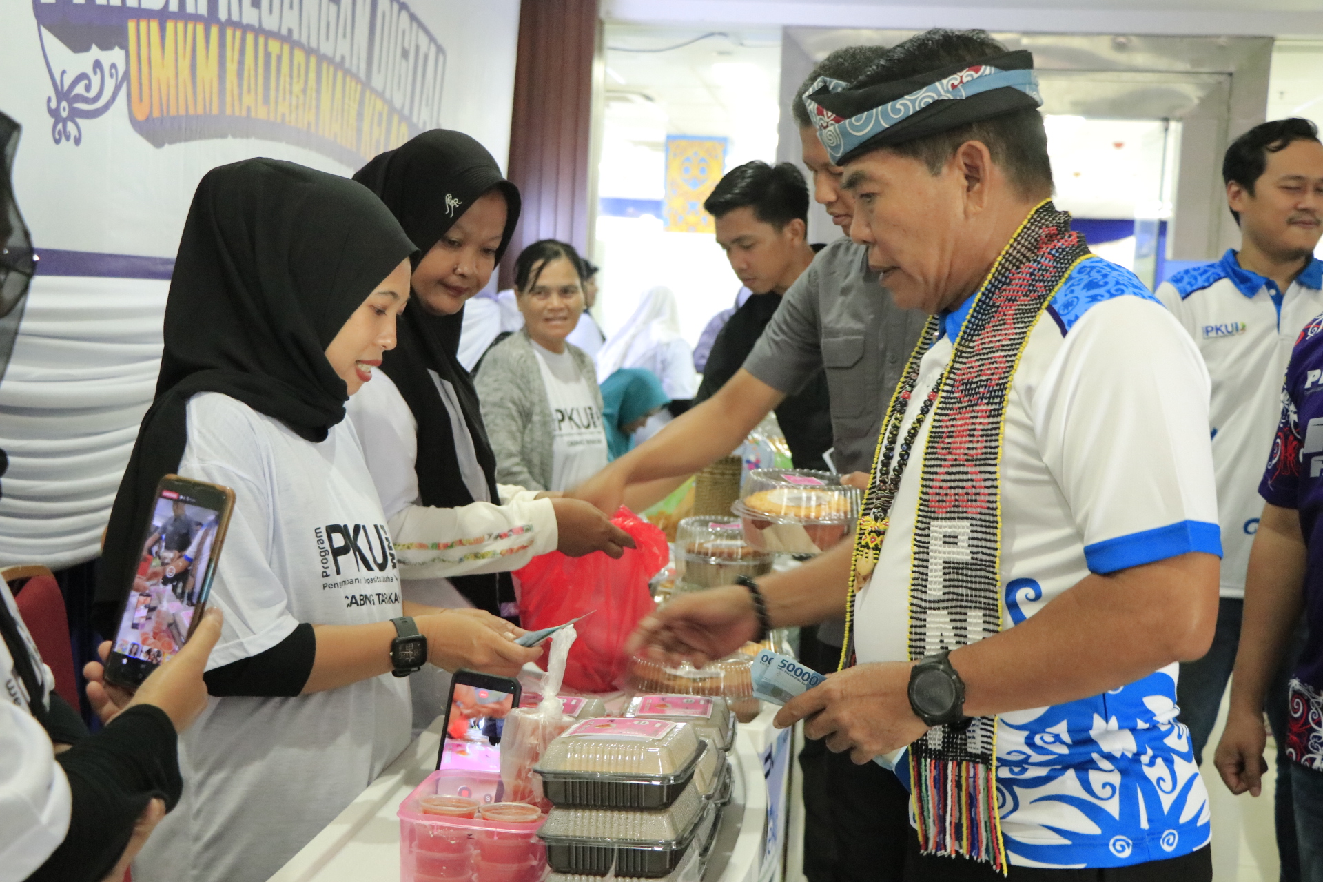 Program Pengembangan Kapasitas Usaha (PKU) PAndai Keuangan Digital UMKM Kaltara Naik Kelas