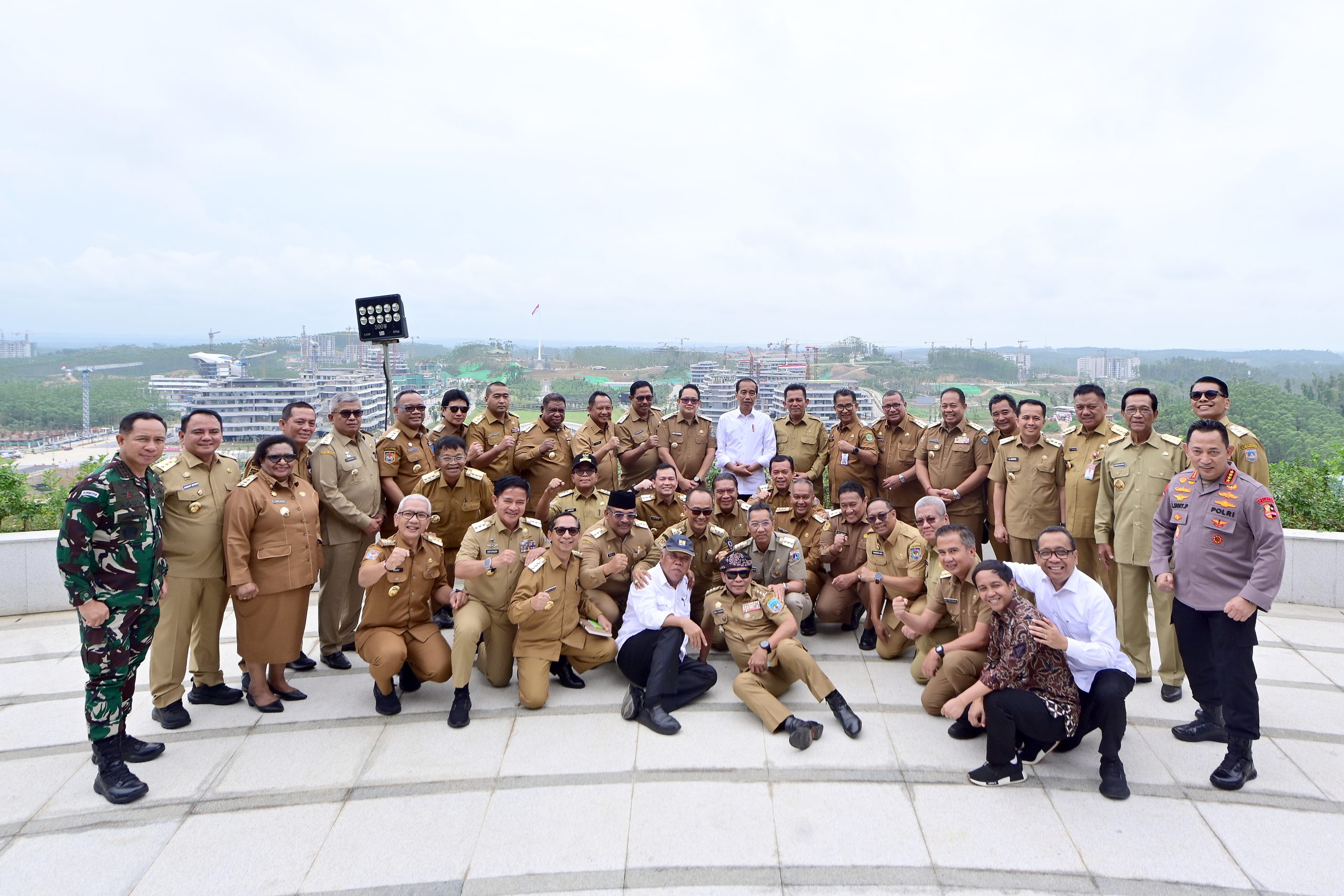 Rakor HUT ke-79 Republik Indonesia di Ibu Kota Nusantara (IKN)