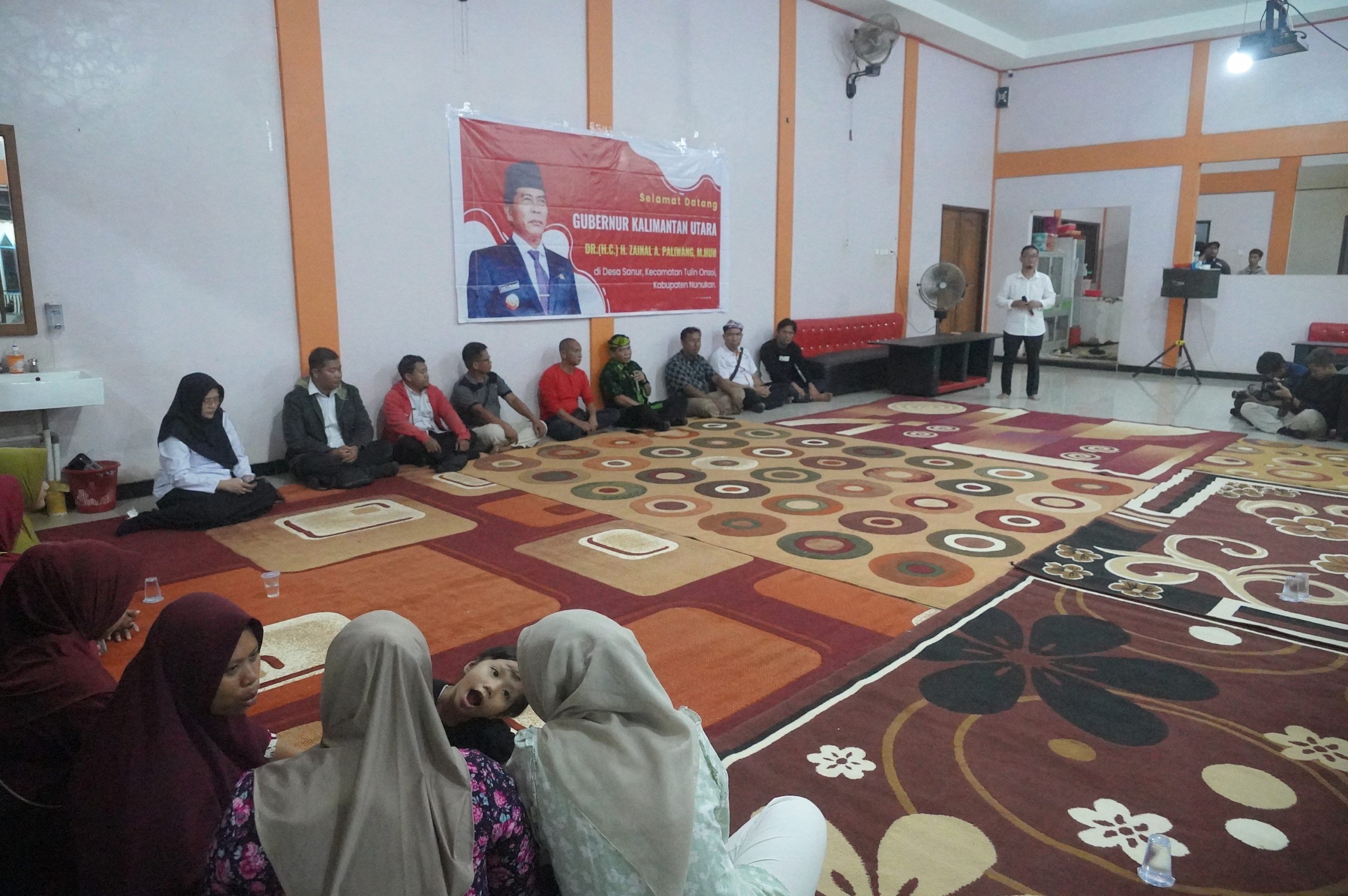 Kunjungan Kerja Gubernur Kaltara dan Bersilahturahmi Bersama Masyarakat Desa Atap dan Desa Sanur