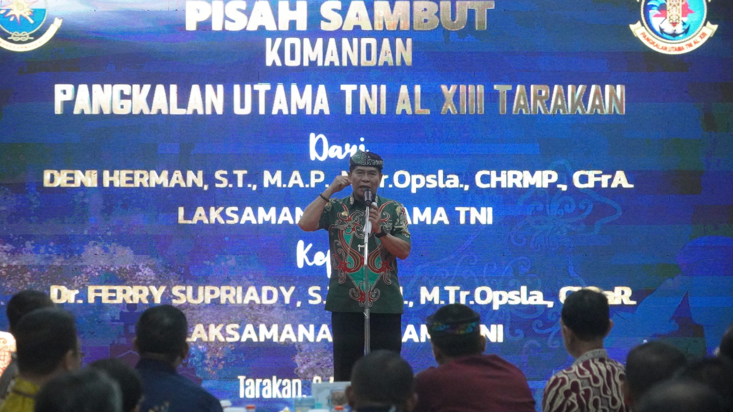 Gubernur Hadiri Pisah Sambut Danlantamal XIII Tarakan