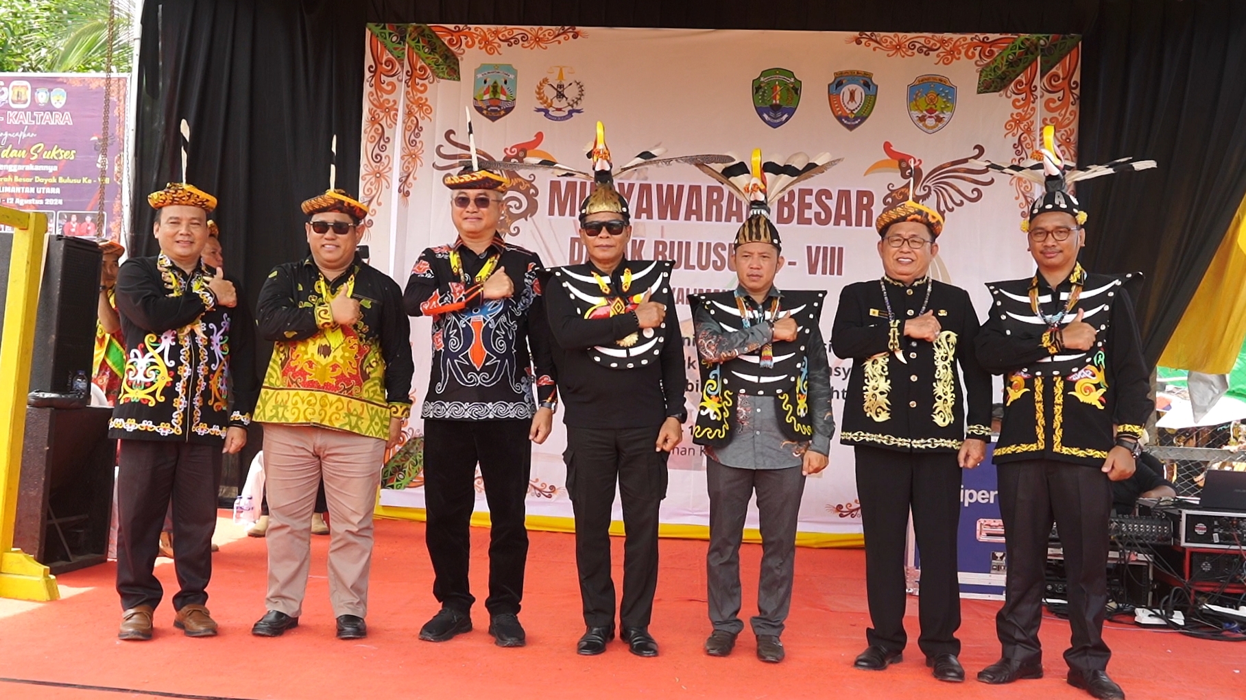 Gubernur Ajak Masyarakat Adat Dayak Bulusu Lestarikan Budaya
