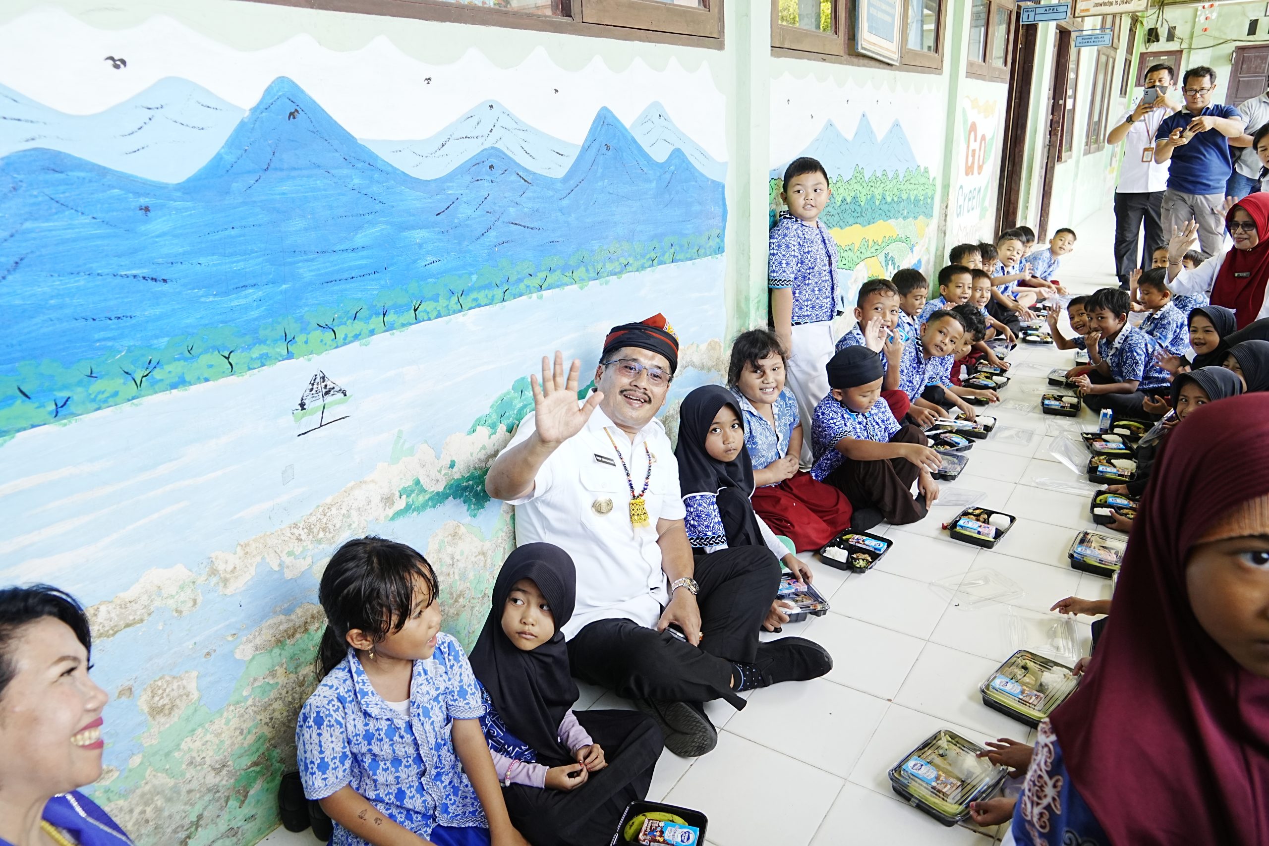 Pemprov Kaltara Sukses Ujicobakan ‘Makan Bergizi Gratis’ ke 653 Murid SD di Malinau