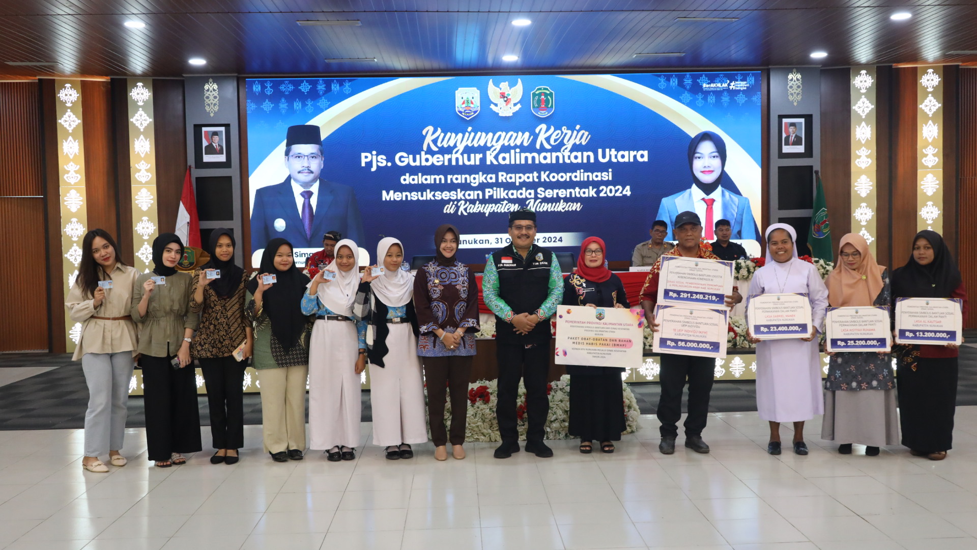 Pilkada Serentak di Nunukan Siap, Pjs Togap Atensi Distribusi Logistik ke Krayan