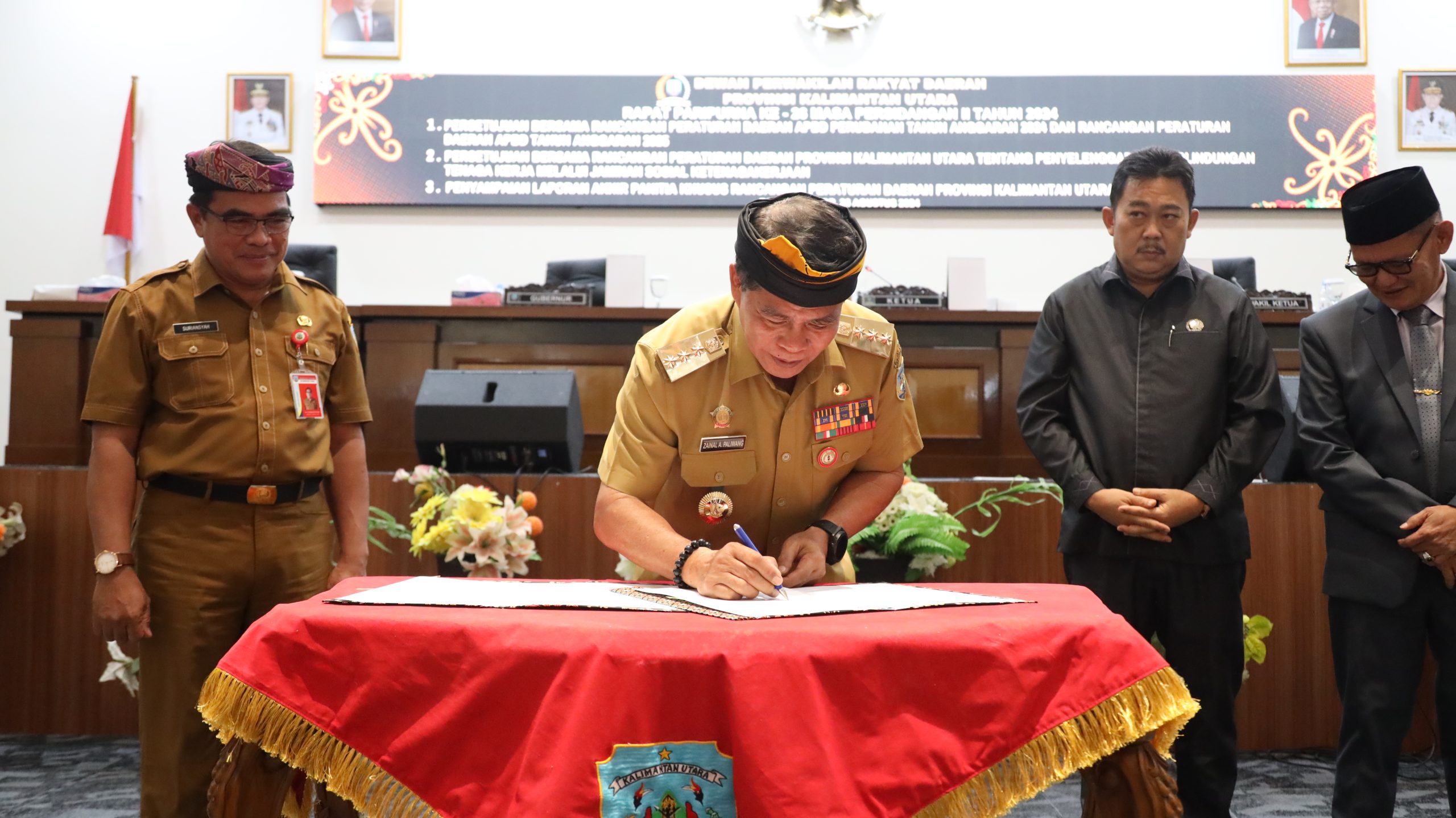 Peresmian Gedung Kantor Dewan Perwakilan Rakyat Daerah (DPRD) Provinsi Kalimantan Utara