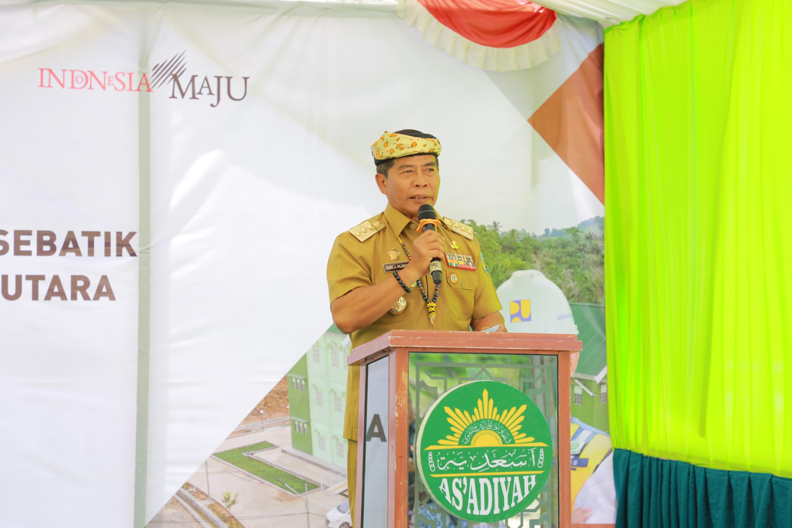 Menghadiri Peresmian Rumah Susun (Rusun) Pondok Pesantren As’adiyah Sebatik