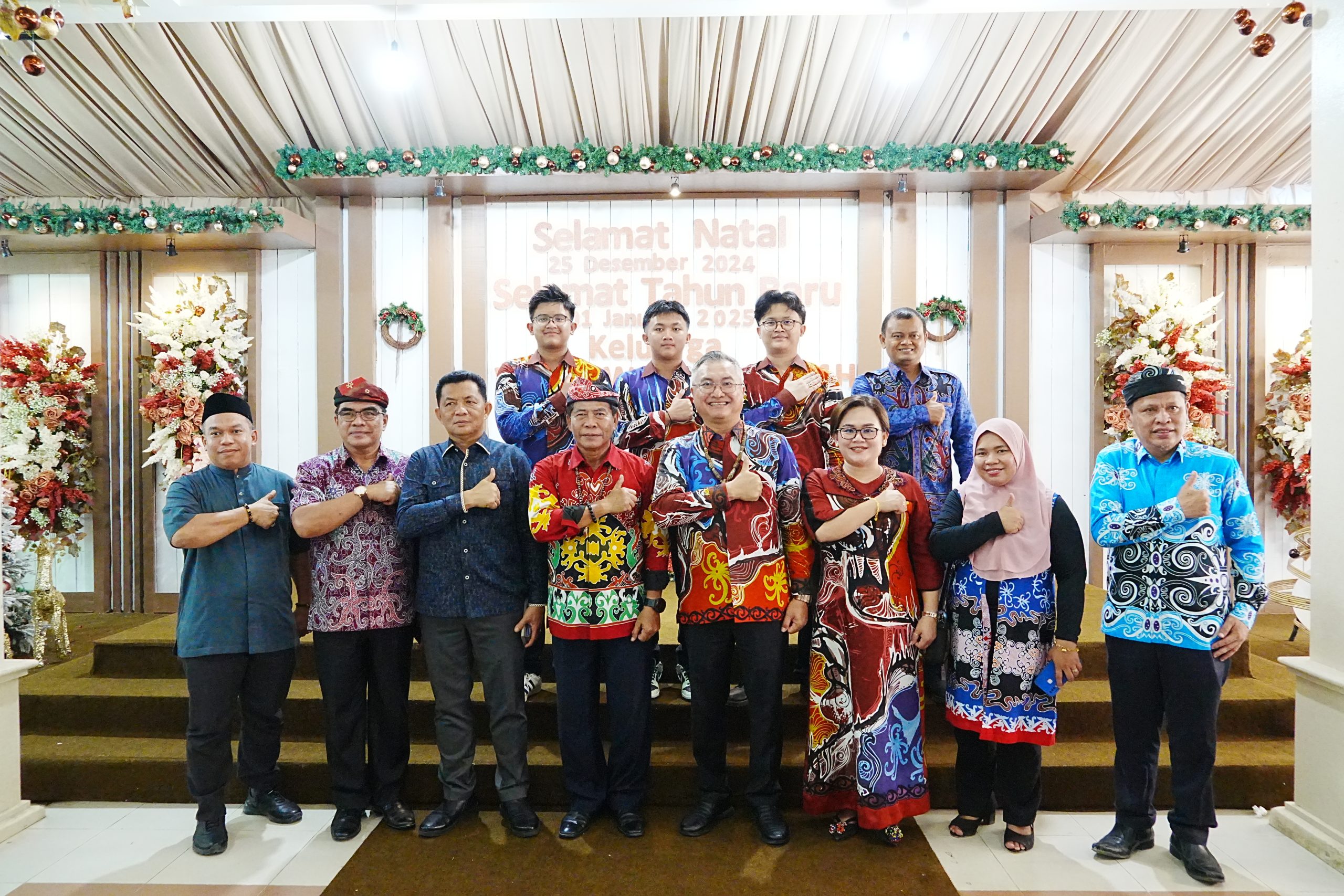 Gubernur Kalimantan Utara Dr. H. Zainal A Paliwang, S.H., M.Hum beserta jajaran pejabat Pemprov Kaltara berkunjung ke beberapa pejabat