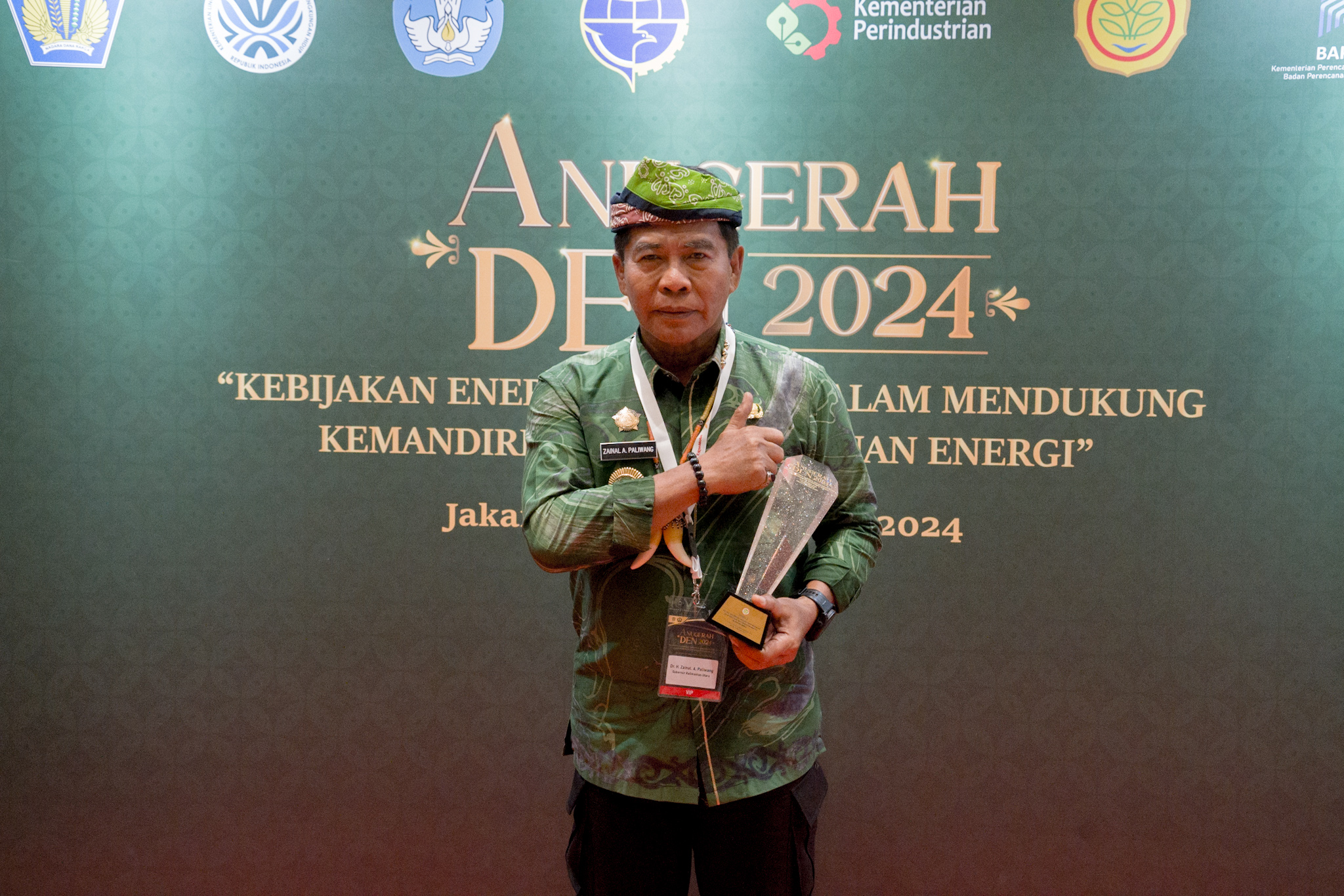 Kaltara Raih Juara II Anugerah DEN 2024, Bukti Komitmen Kembangkan EBT!