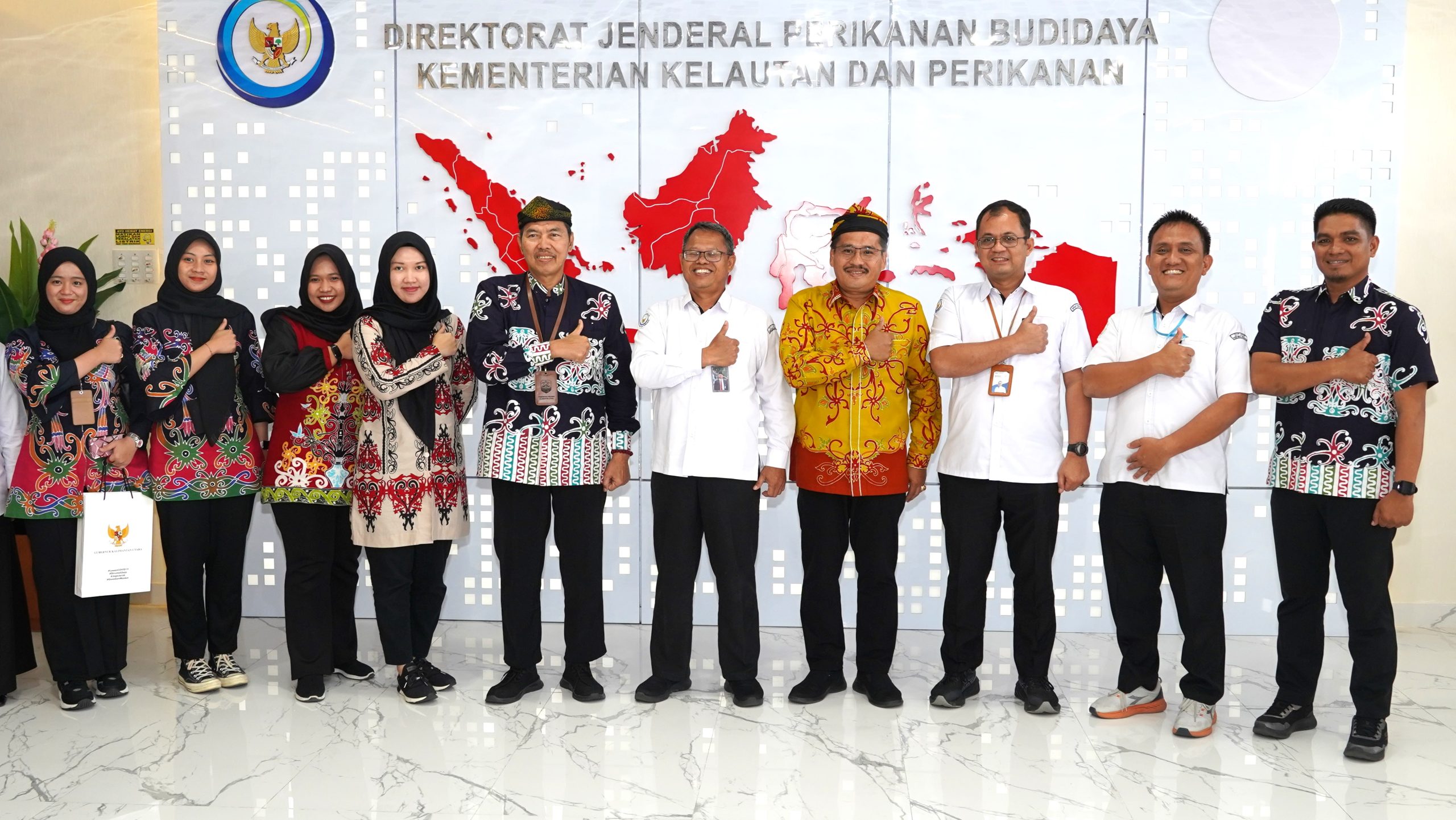 Pjs. Gubernur Kalimantan Utara, Togap Simangusong melakukan audiensi dengan Direktorat Jenderal Perikanan-Budidaya Kementerian Kelautan dan Perikanan
