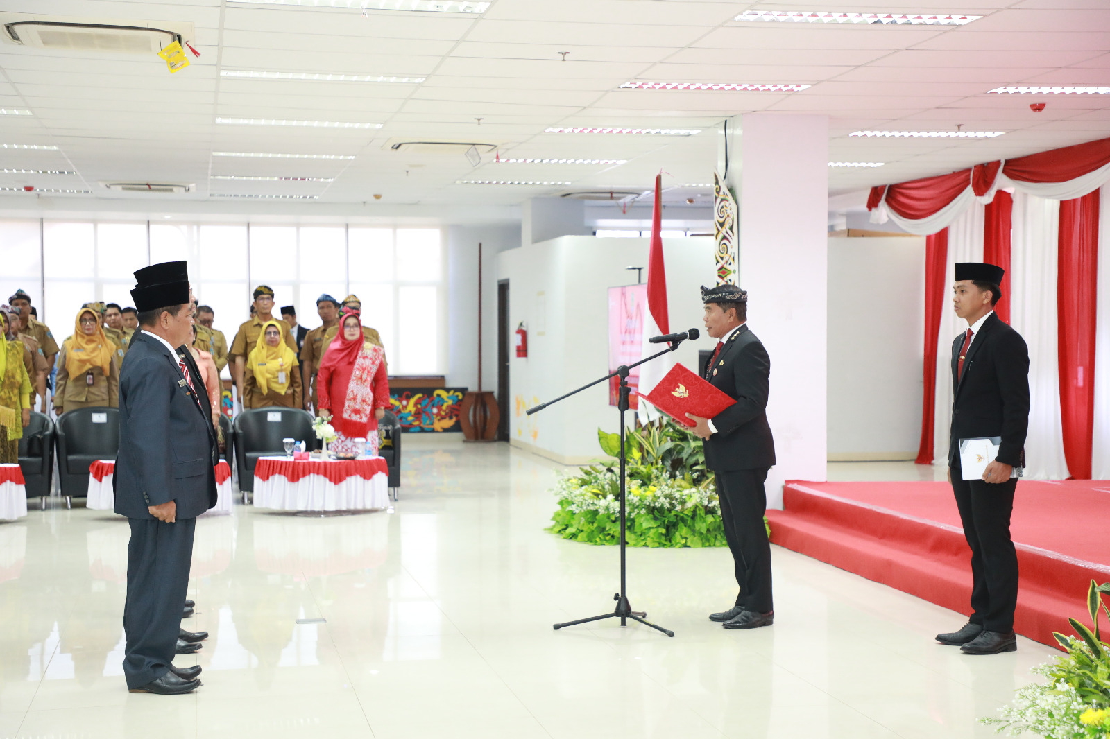 Melantik Tiga Penjabat Sementara (Pjs.)