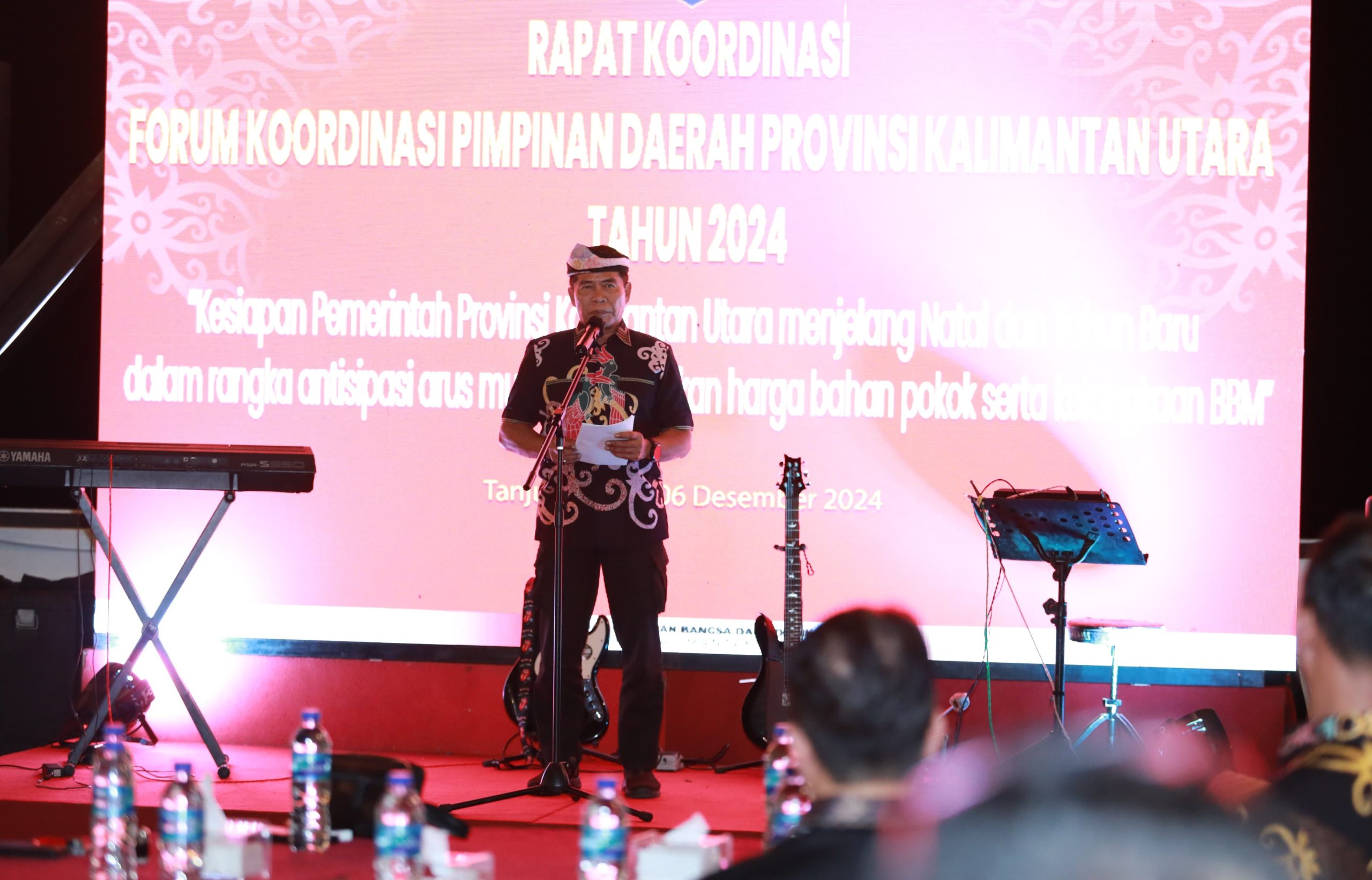 Pemerintah Provinsi Kalimantan Utara menggelar Rapat Koordinasi Forkopimda Provinsi Kalimantan Utara Menjelang Natal Tahun 2024 dan Tahun Baru 2025