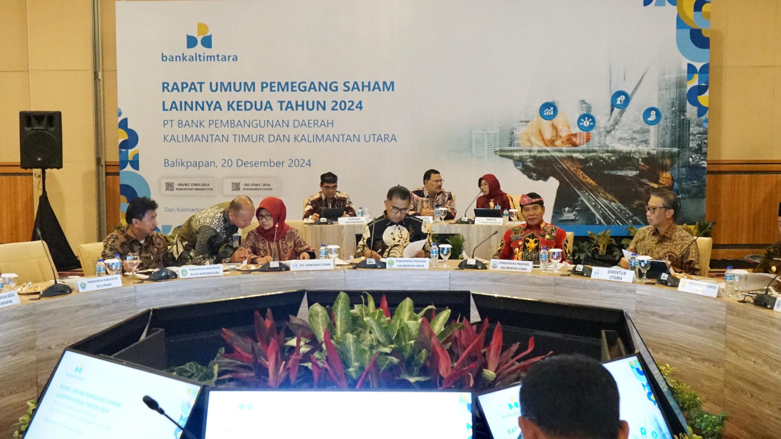 Kegiatan Rapat Umum Pemegang Saham (RUPS) Lainnya Kedua oleh PT Bank Pembangunan Daerah Kalimantan Timur dan Kalimantan Utara (Bankaltimtara) Tahun 2024