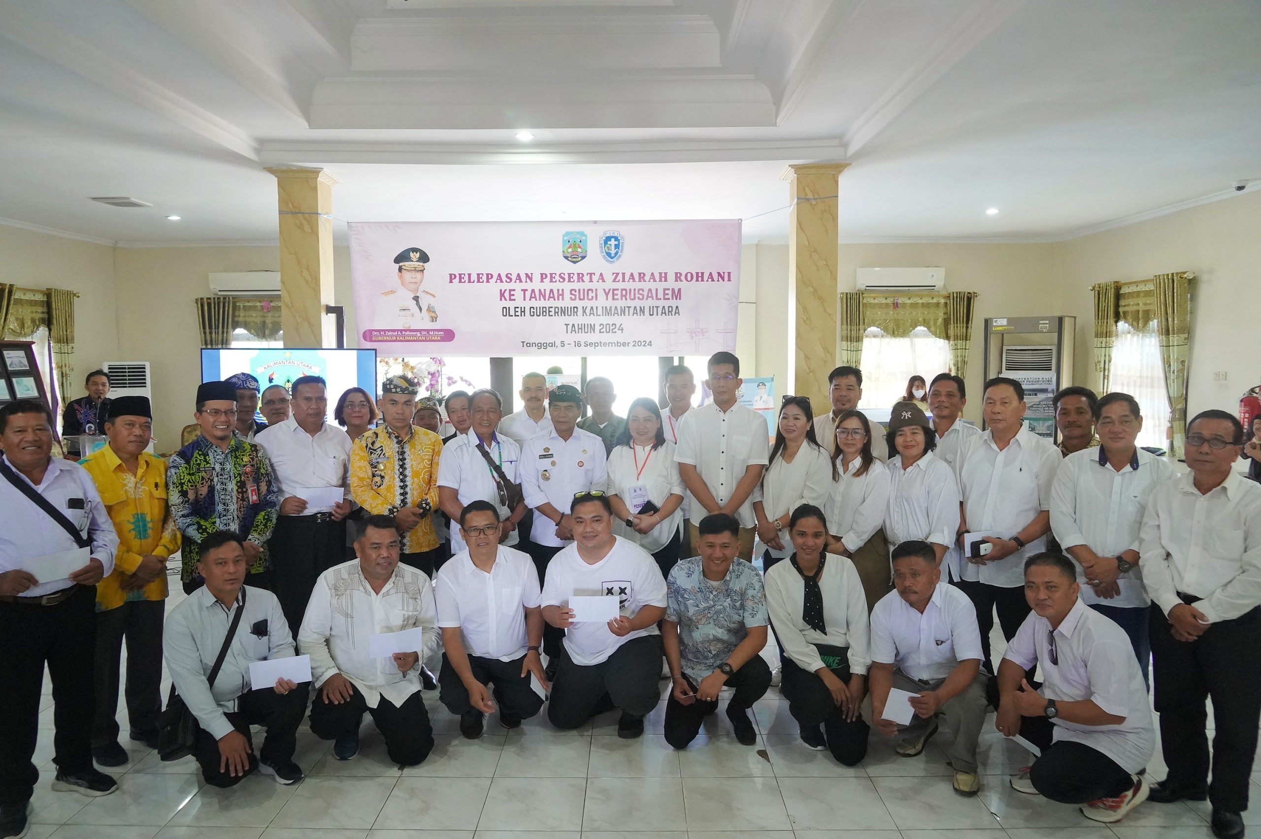 Pelepasan 32 Jemaat Kristiani berziarah ke Yerusalem.