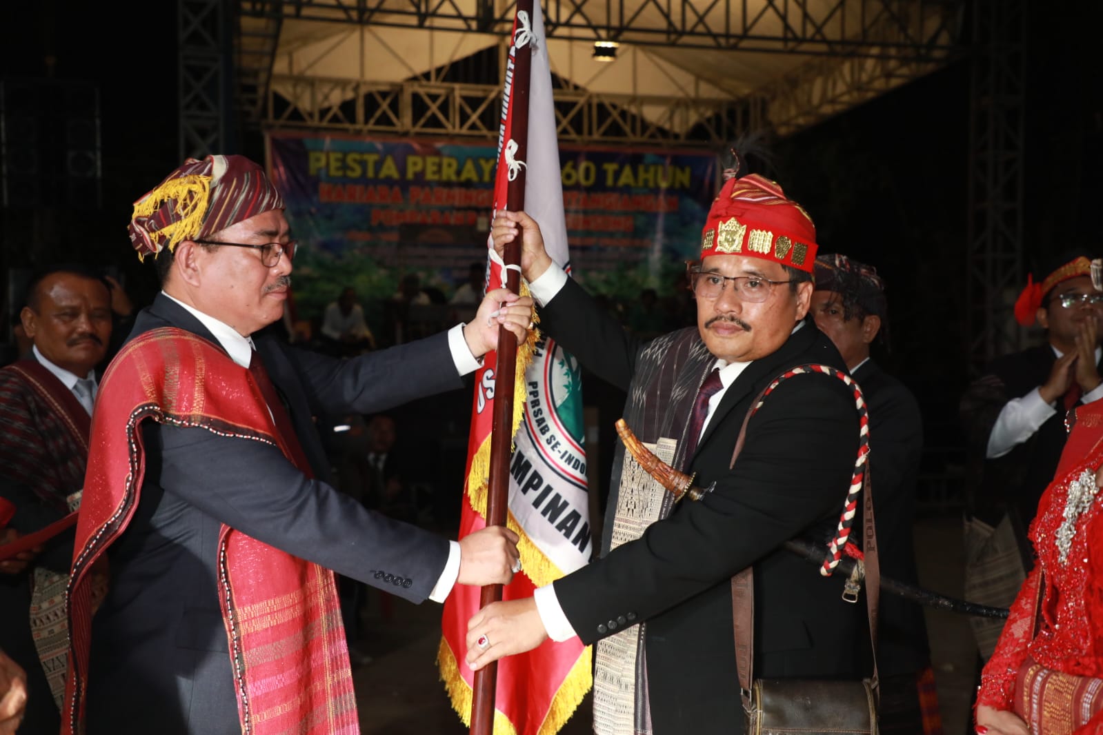 Pjs. Gubernur Kalimantan Utara, Togap Simangunsong hadir dan terpilih sebagai Ketua Umum Parsadaan Pomparan Raja