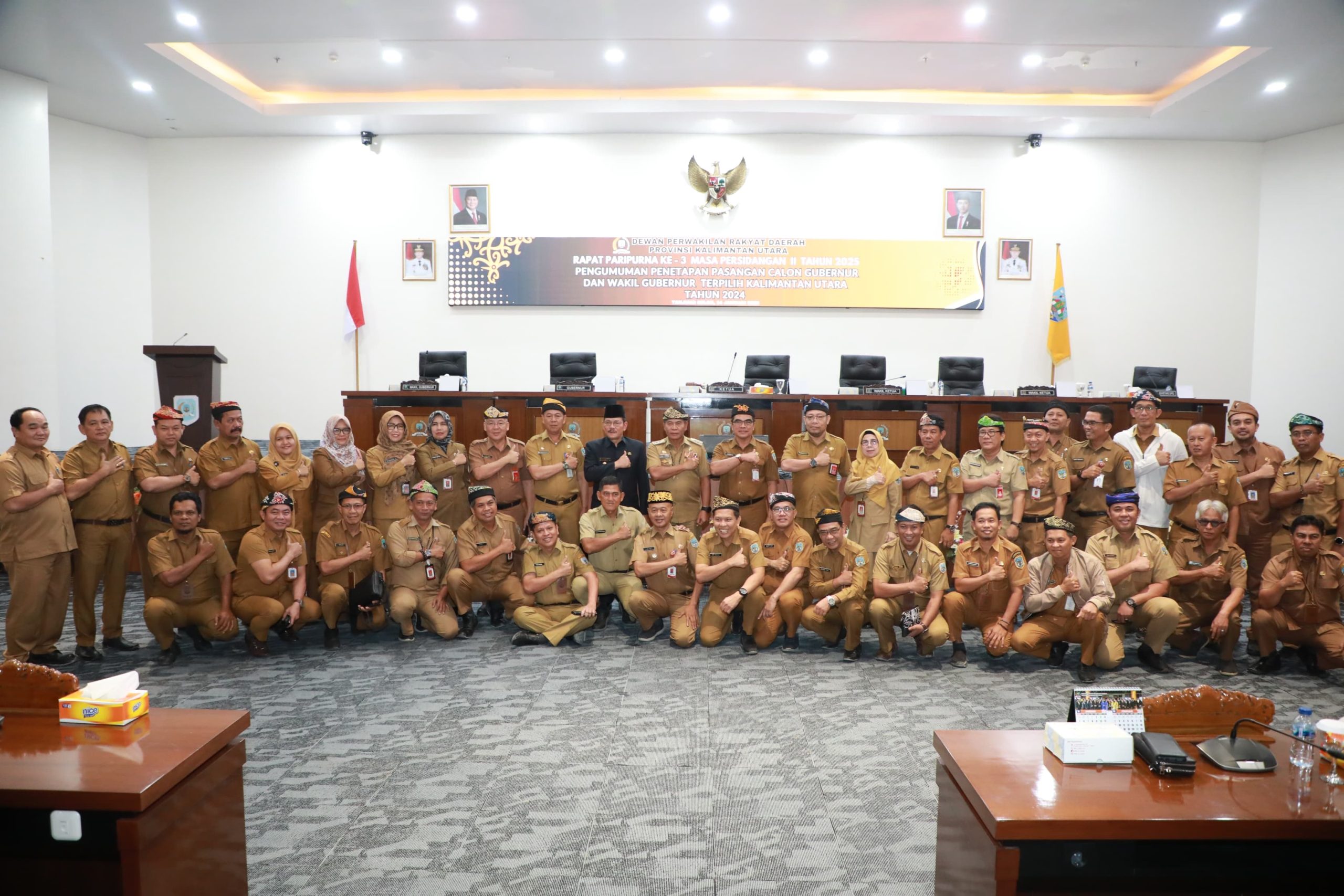 DPRD Proses Pengangkatan Gubernur/Wagub Terpilih oleh Presiden RI, Gubernur: Mari Perkokoh Kembali Persatuan!