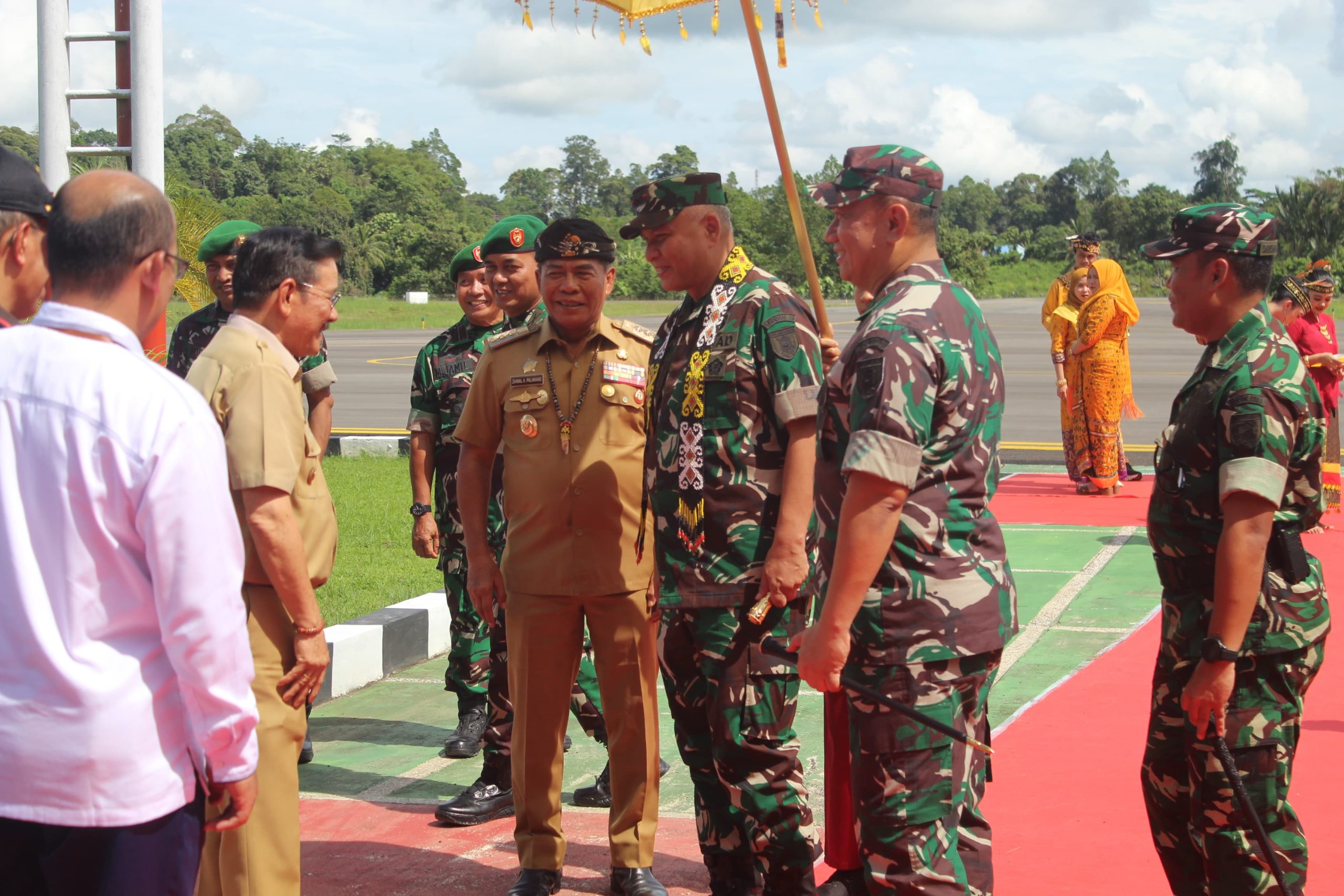 Gubernur Sambut Pangdam VI/Mulawarman yang Baru, Mayjen TNI Rudy Rachmat Nugraha