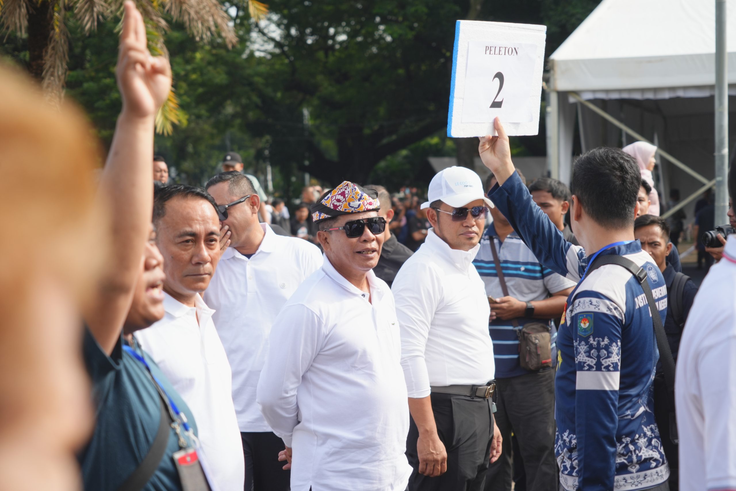 Zainal-Ingkong Ikuti Geladi Pelantikan di Monas
