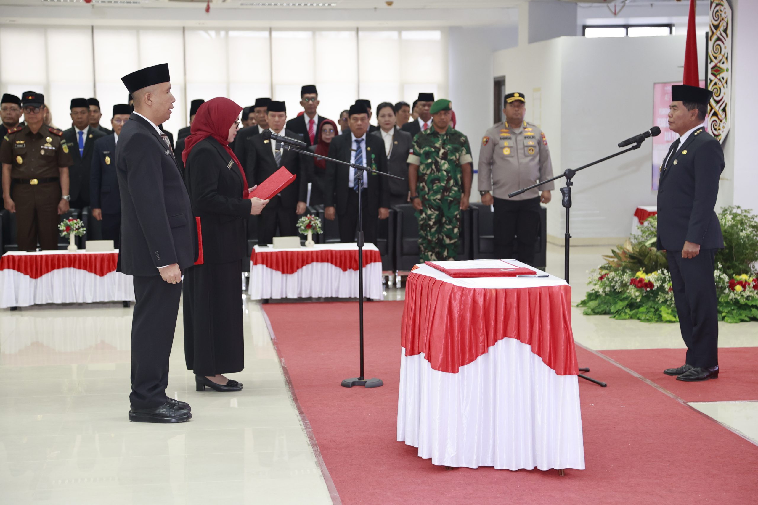 Lantik Pejabat Pimpinan Tinggi Pratama, Gubernur Kaltara Tekankan Suksesi Visi Misi dan Asta Cita
