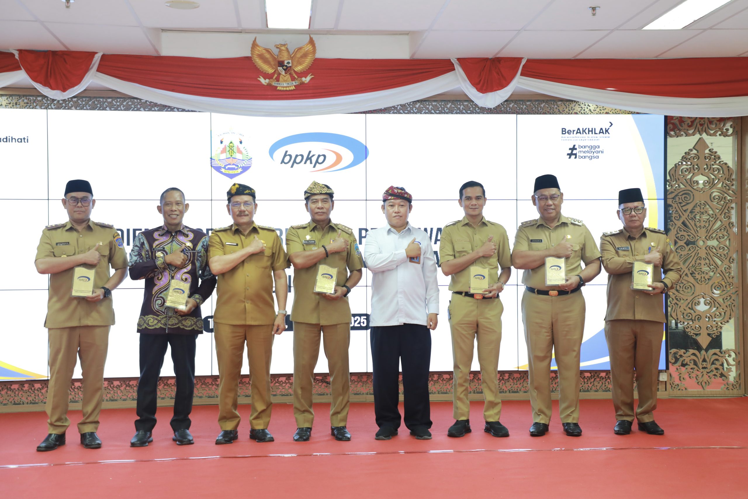 Audiensi Agenda Prioritas Pengawasan Perwakilan BPKP Provinsi Kaltara tahun 2025