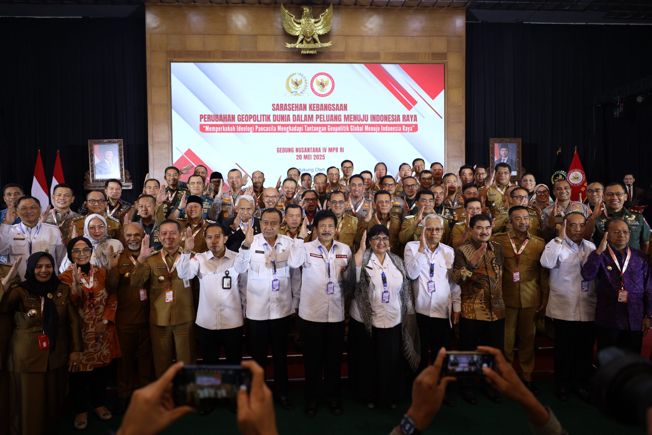 Wagub hadiri Sarasehan Kebangsaan, Ketua MPR RI: Indonesia Miliki Pondasi Kuat