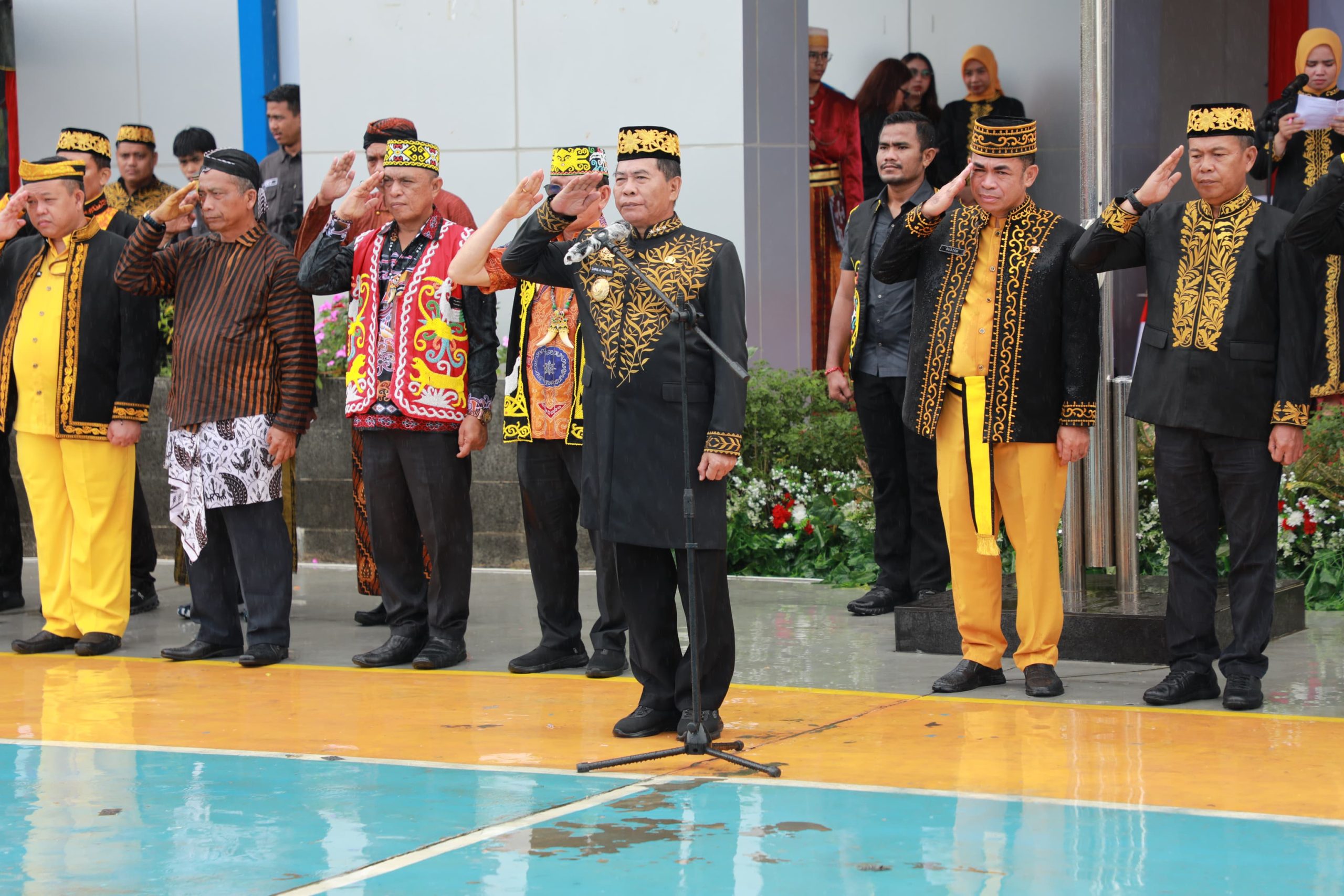 Merayakan pendidikan kendati hujan: Semangat Hardiknas penuh warna dan makna di ibukota Kaltara