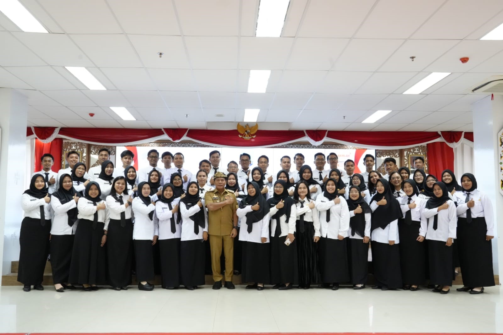 54 CPNS formasi 2024 terima SK Gubernur, BKN: Salah satu provinsi tercepat di Indonesia