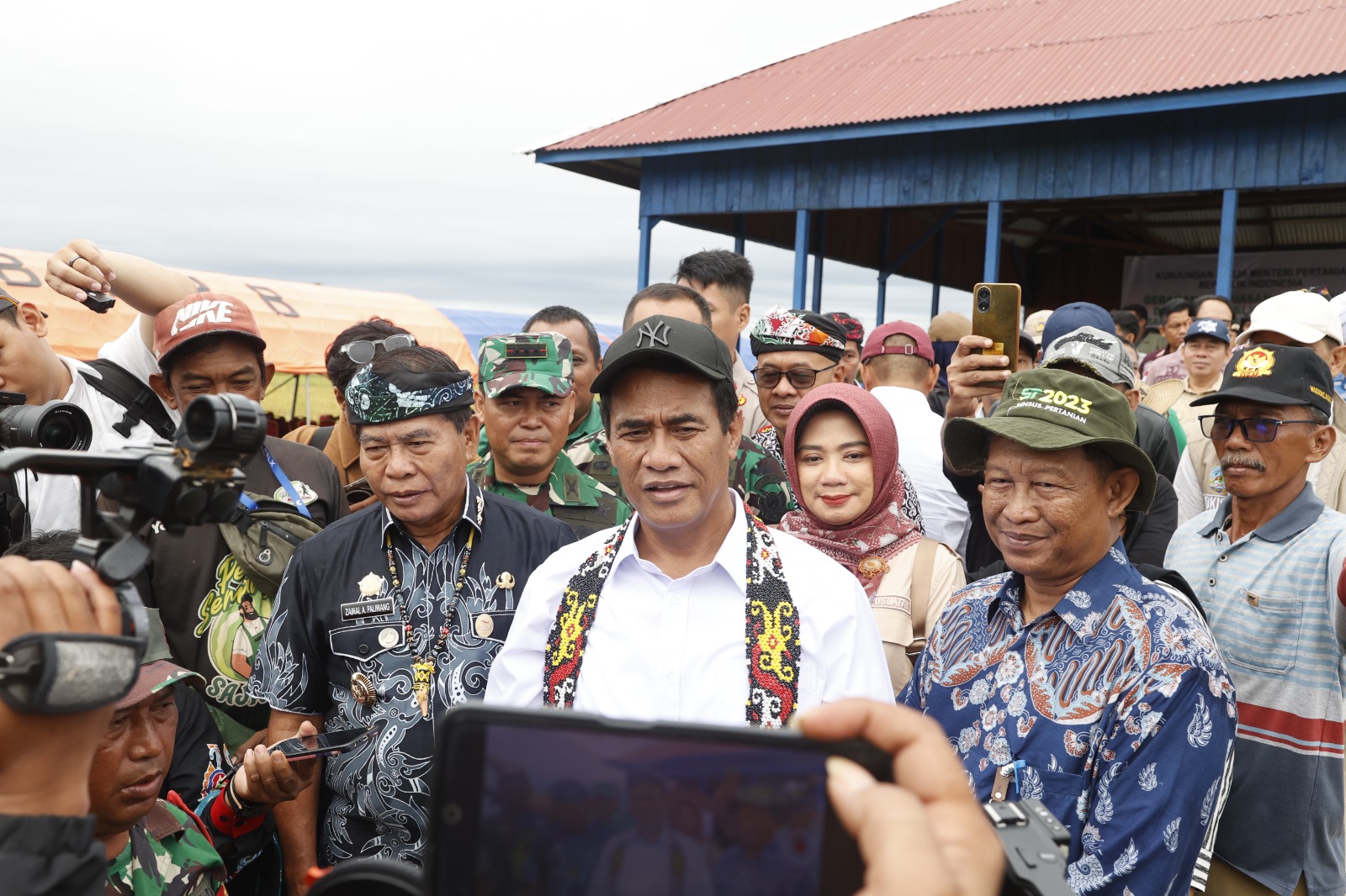 Kunjungan Kerja Mentan Andi Amran Sulaiman di Kabupaten Bulungan