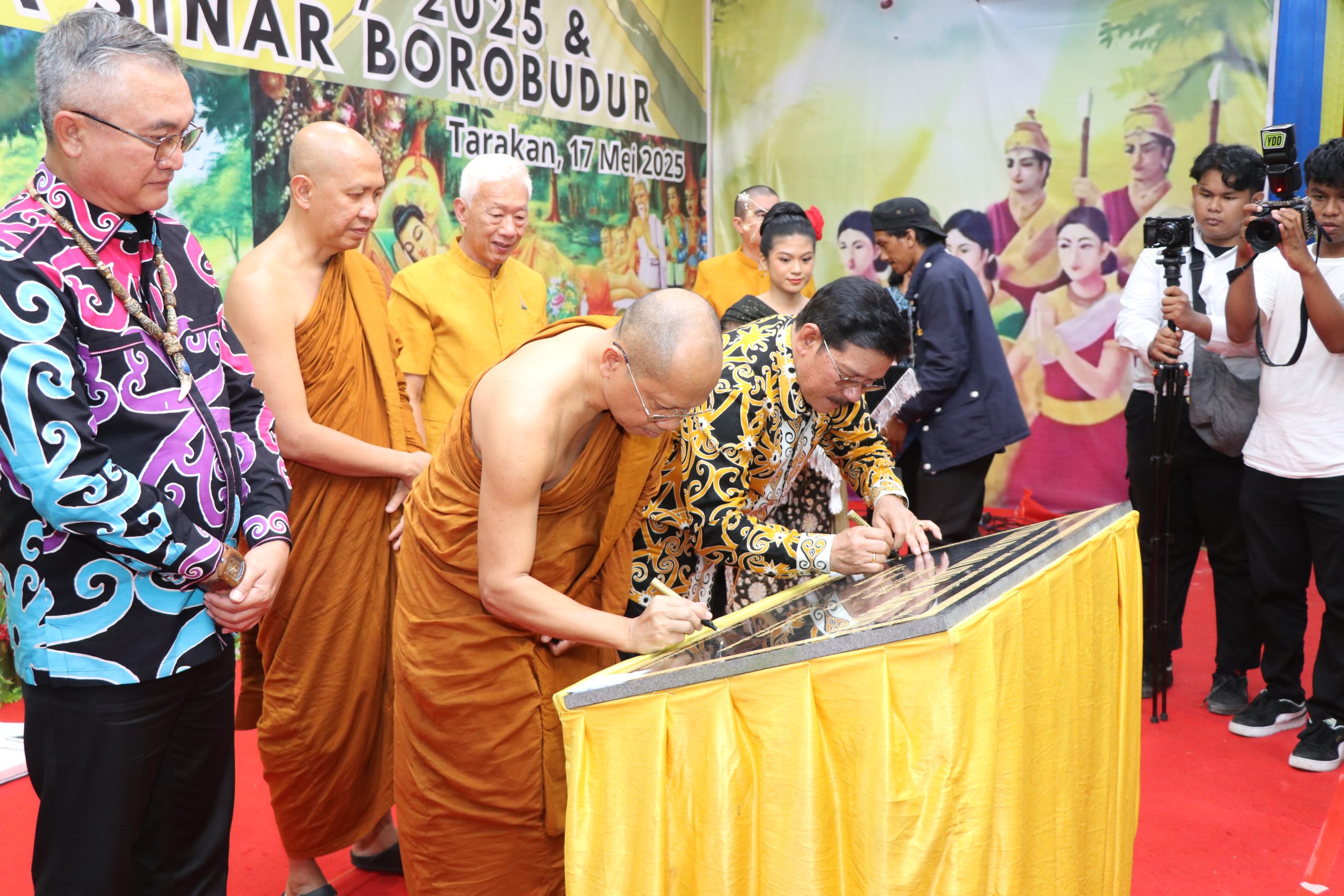 Peresmian Vihara Parama Sinar Borobudur menjadi simbol kerukunan antarumat beragama