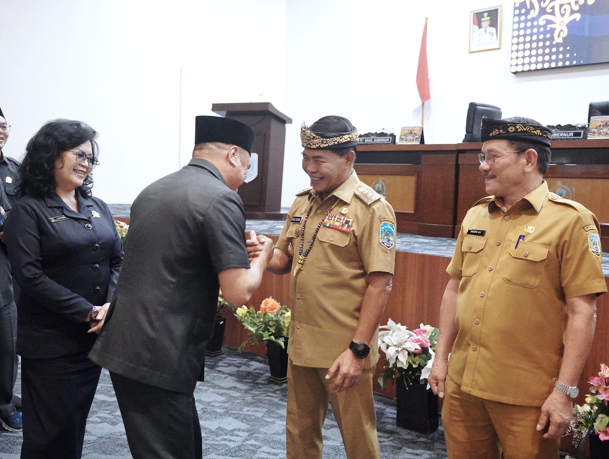 Pidato Perdana Gubernur Kaltara Periode 2025-2030 Dr. H. Zainal A Paliwang SH.,M.Hum