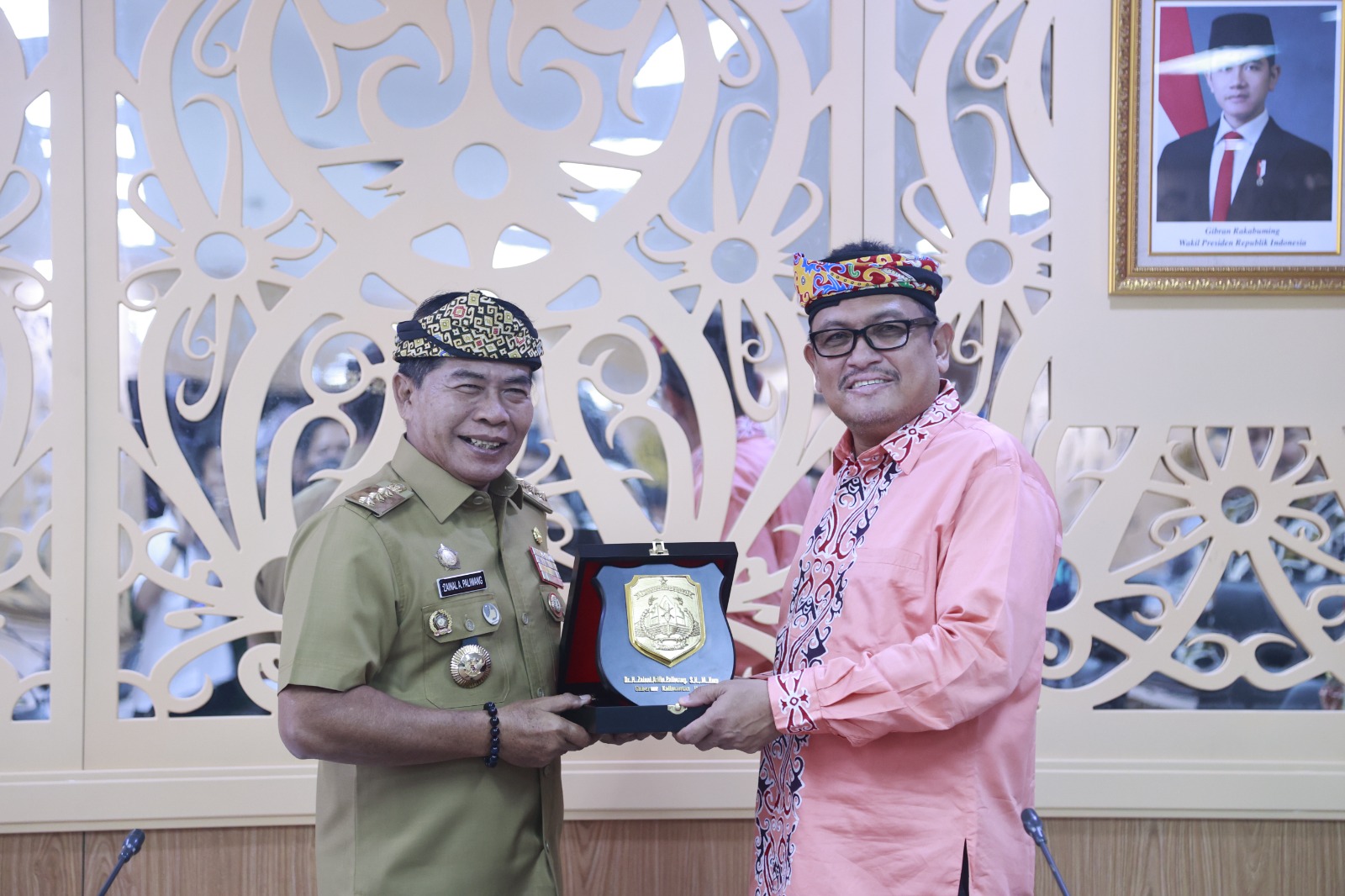 kunjungan kehormatan dari Kepala Satuan Kerja Khusus Pelaksana Kegiatan Usaha Hulu Minyak dan Gas Bumi (SKK Migas) Perwakilan Kalimantan dan Sulawesi (Kalsul)