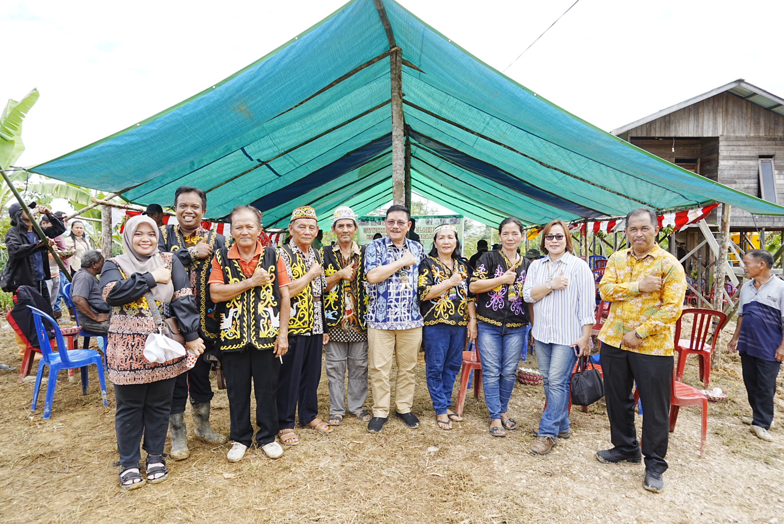 Panen raya di Sajau Metun: Wagub Ingkong optimistis pertanian pilar ekonomi dan ketahanan pangan daerah