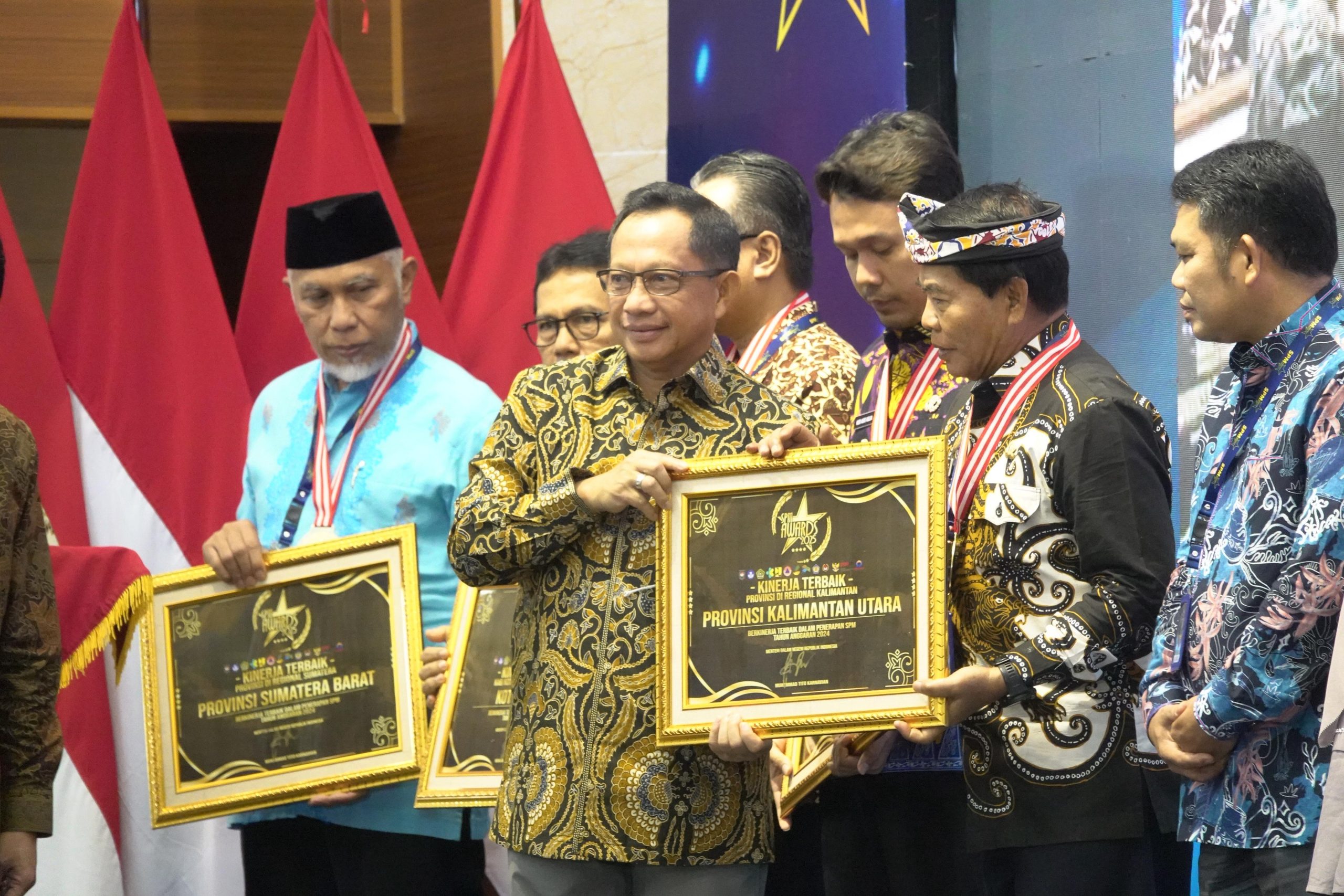 Pemprov Kaltara sabet penghargaan SPM Awards 2025: Kinerja pelayanan terbaik regional Kalimantan