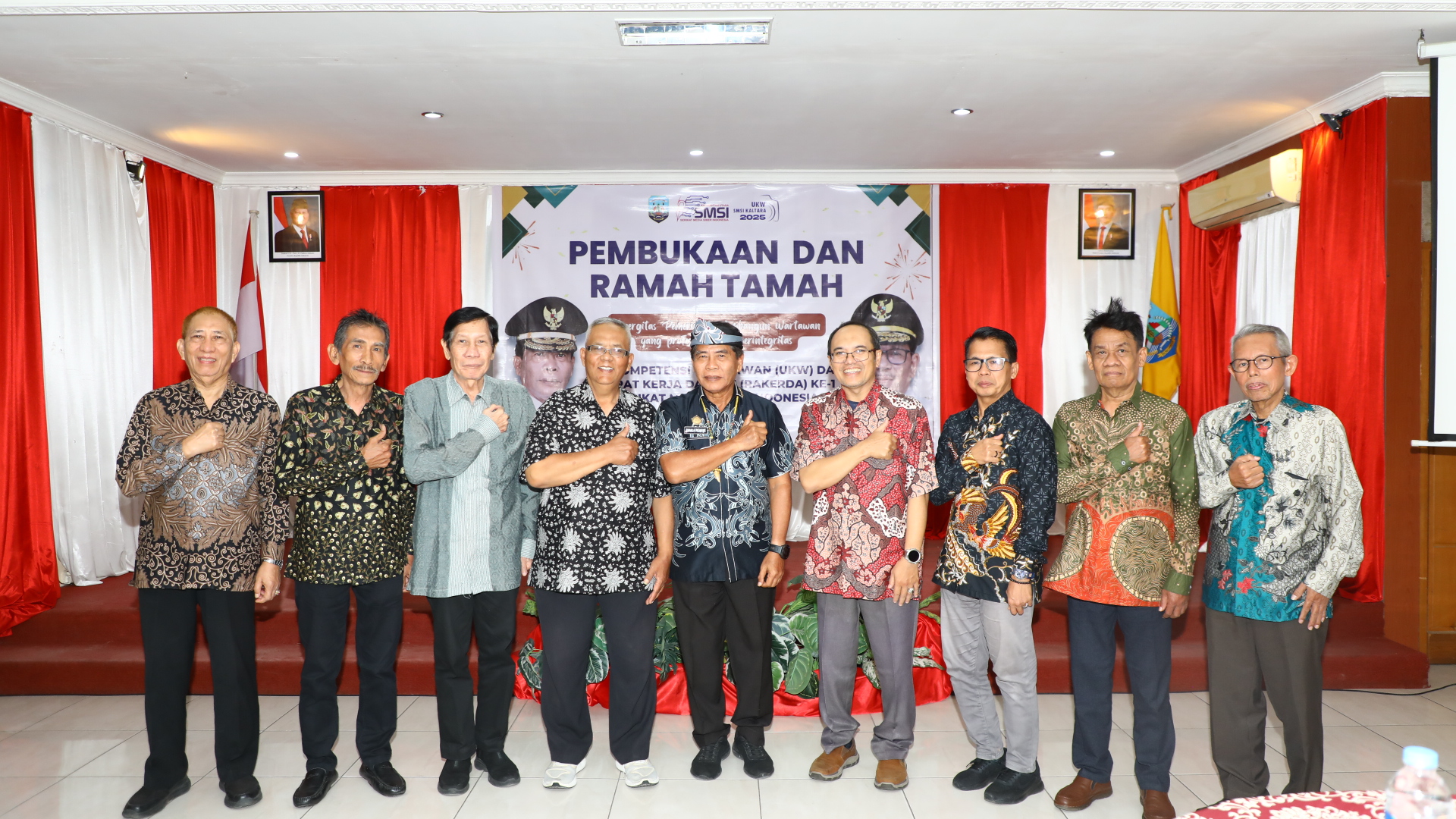 Uji kompetensi jurnalis Kaltara 2025, Gubernur Zainal Paliwang tekankan urgensi wartawan profesional-bertanggungjawab