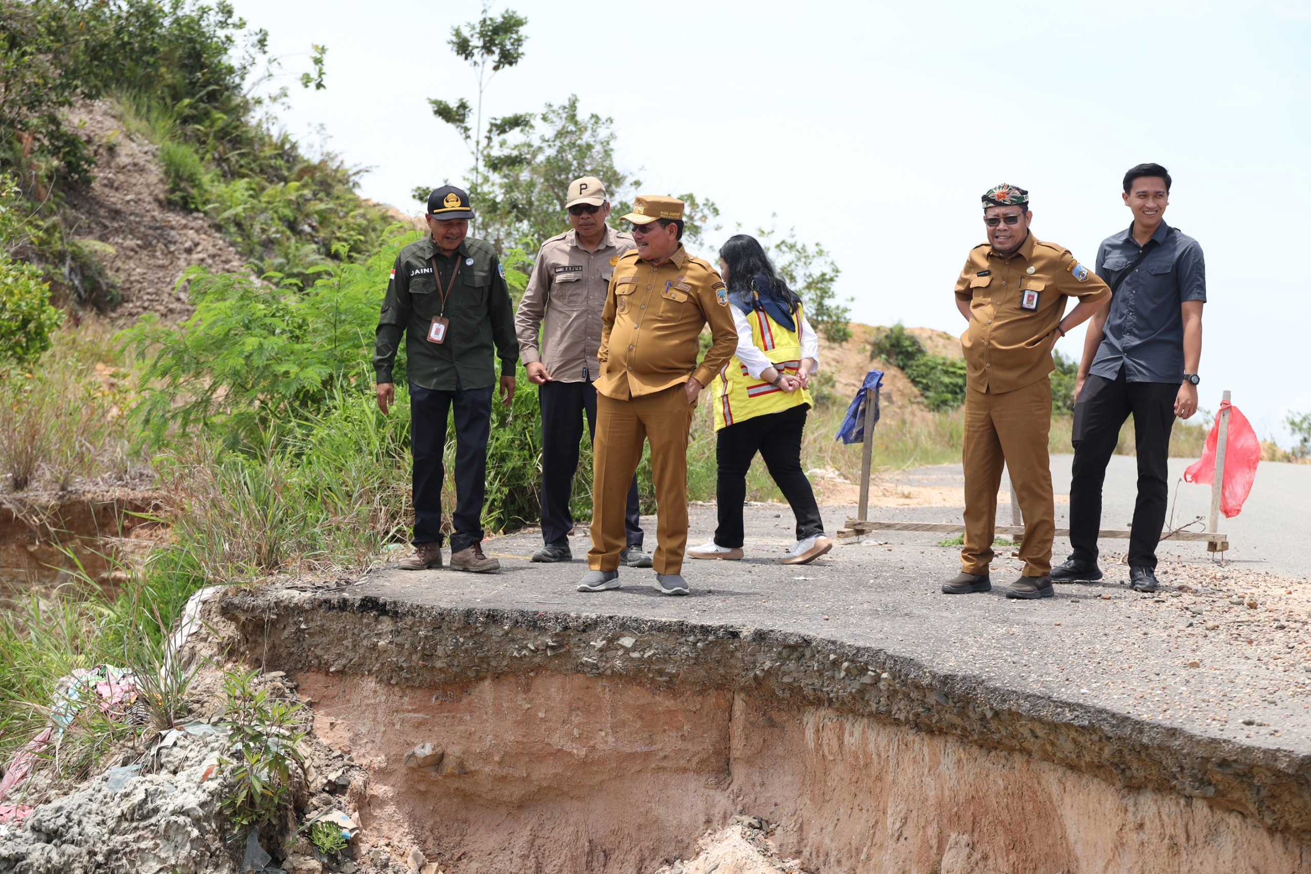 Wagub Ingkong Ala pastikan infrastruktur yang dibiayai APBD Kaltara 2025 di Tarakan berprogres positif