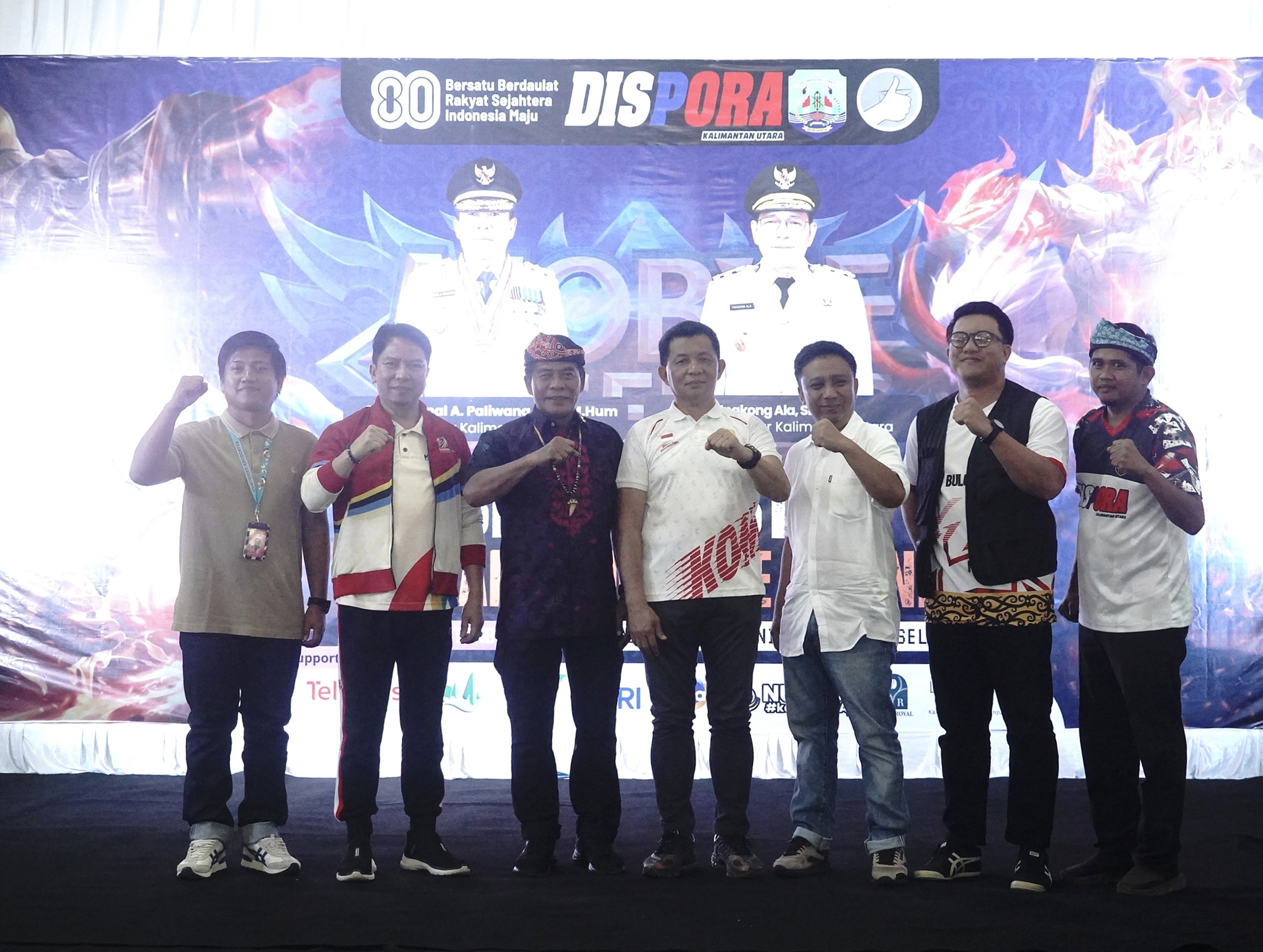 Sport Fiesta Turnamen Mobile Legends, Gubernur: Simbol Kaltara siap dengan perubahan yang lebih modern