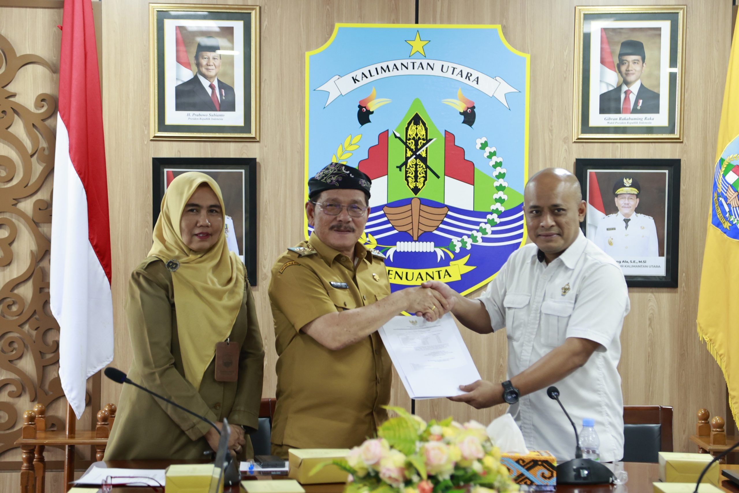 Pemprov Kaltara komitmen dukung data dan informasi audit tata kelola pertambangan dan ketahanan pangan kepada BPK
