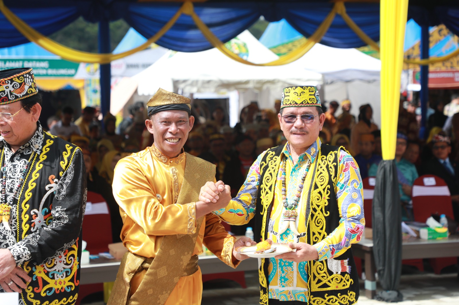 Semarak budaya di Birau: Wagub Ingkong Ala berbaur dalam sukacita Tari Jepen Gerak Sama